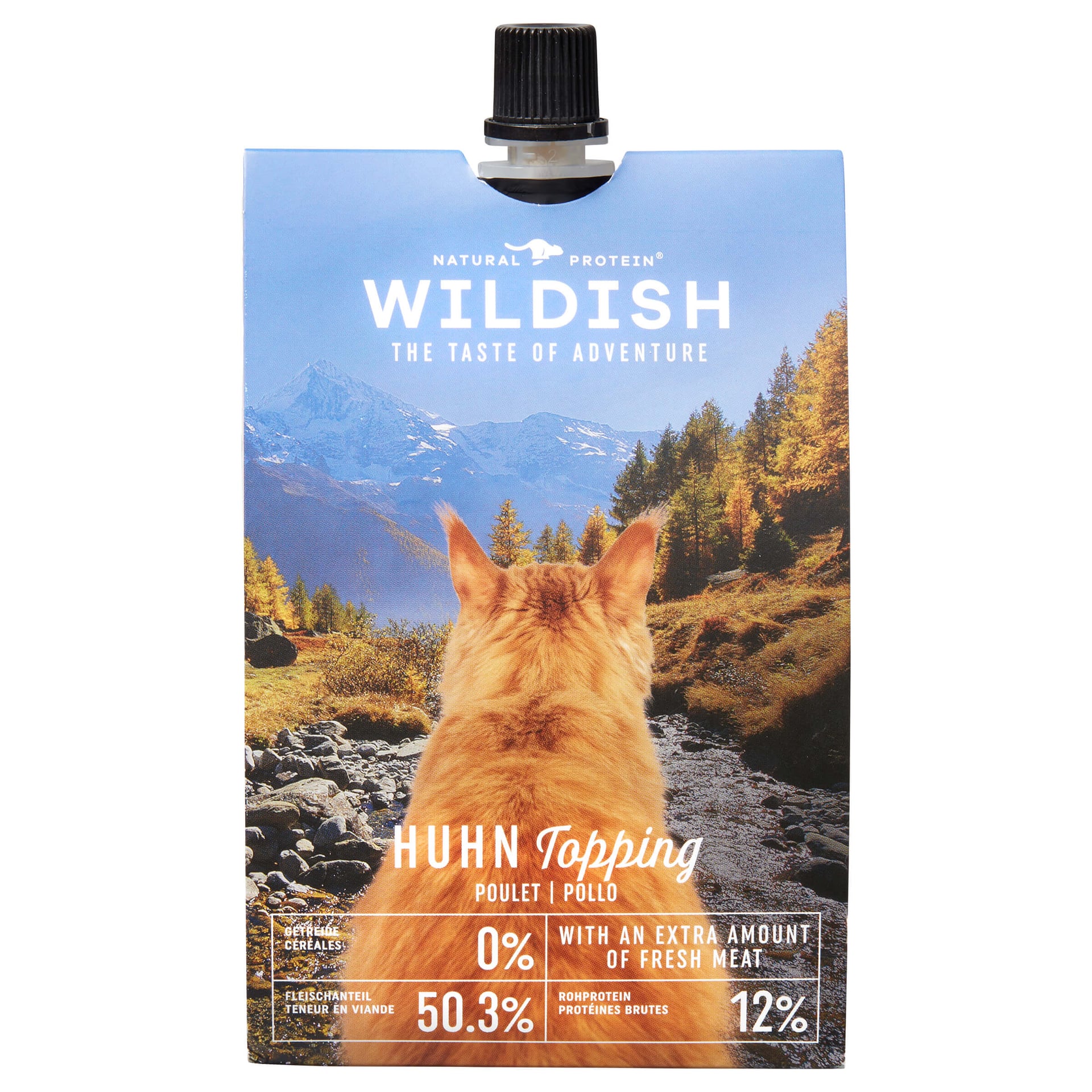 Cat Topping Huhn