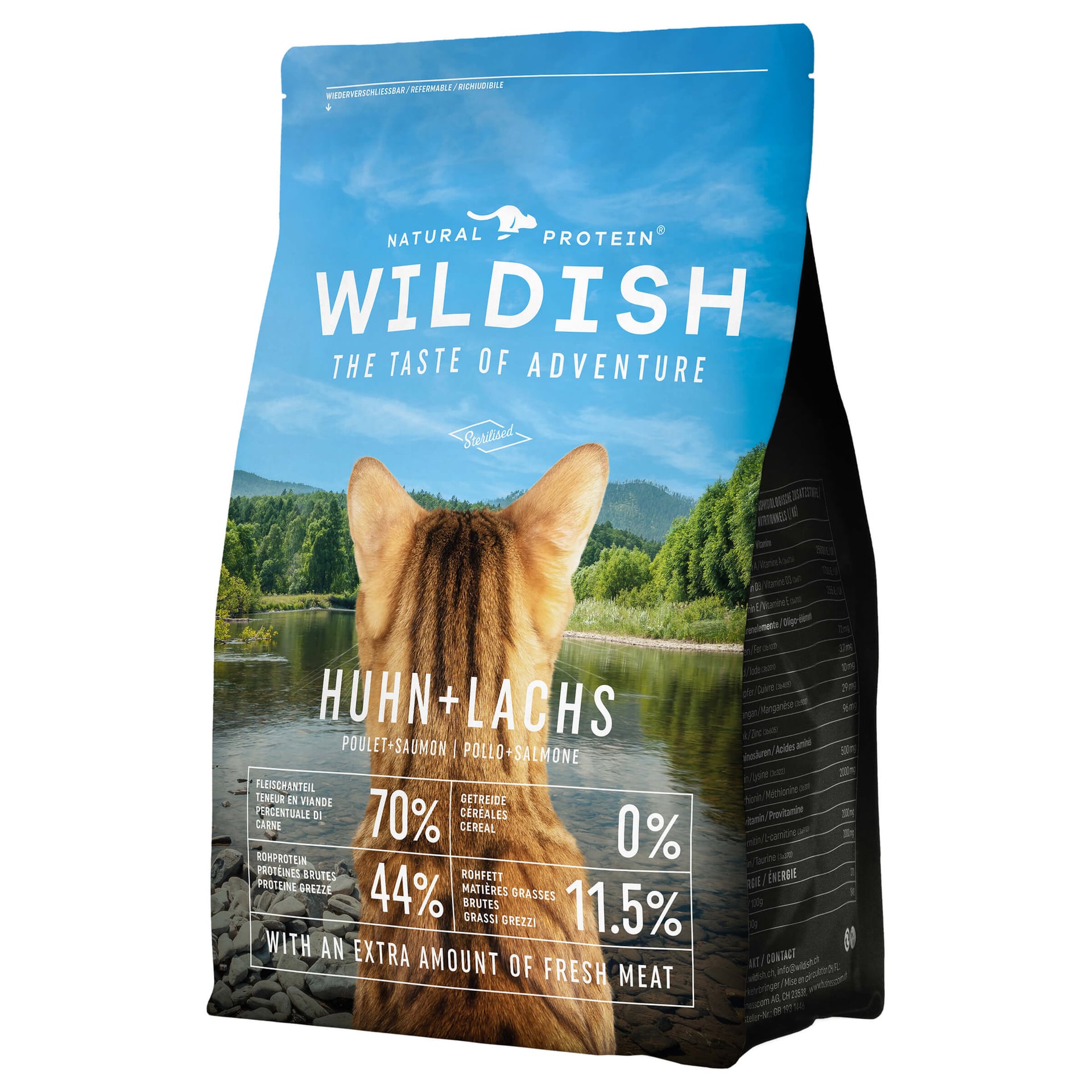 Cat Huhn + Lachs Adult Sterilised