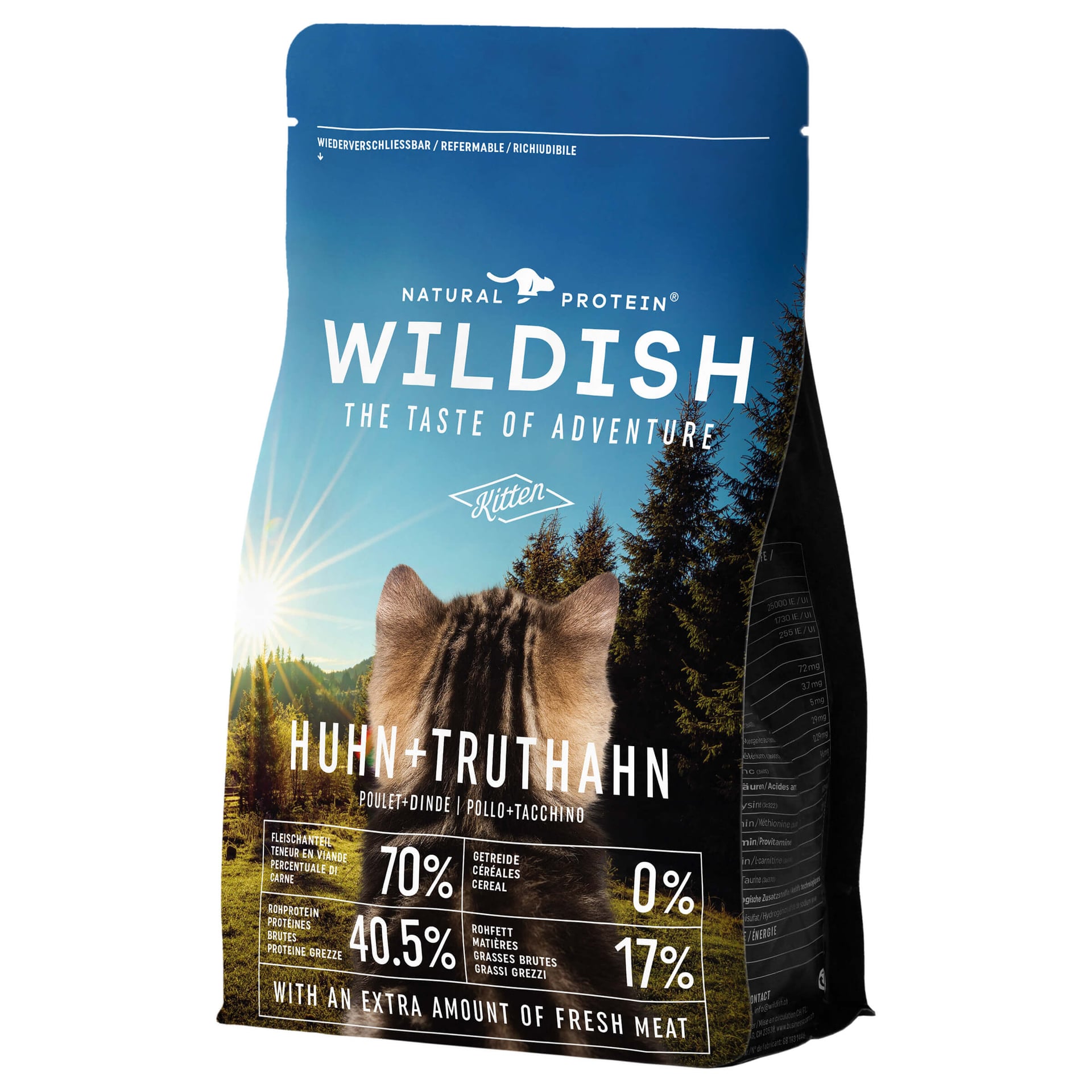 Cat Huhn + Truthahn Kitten