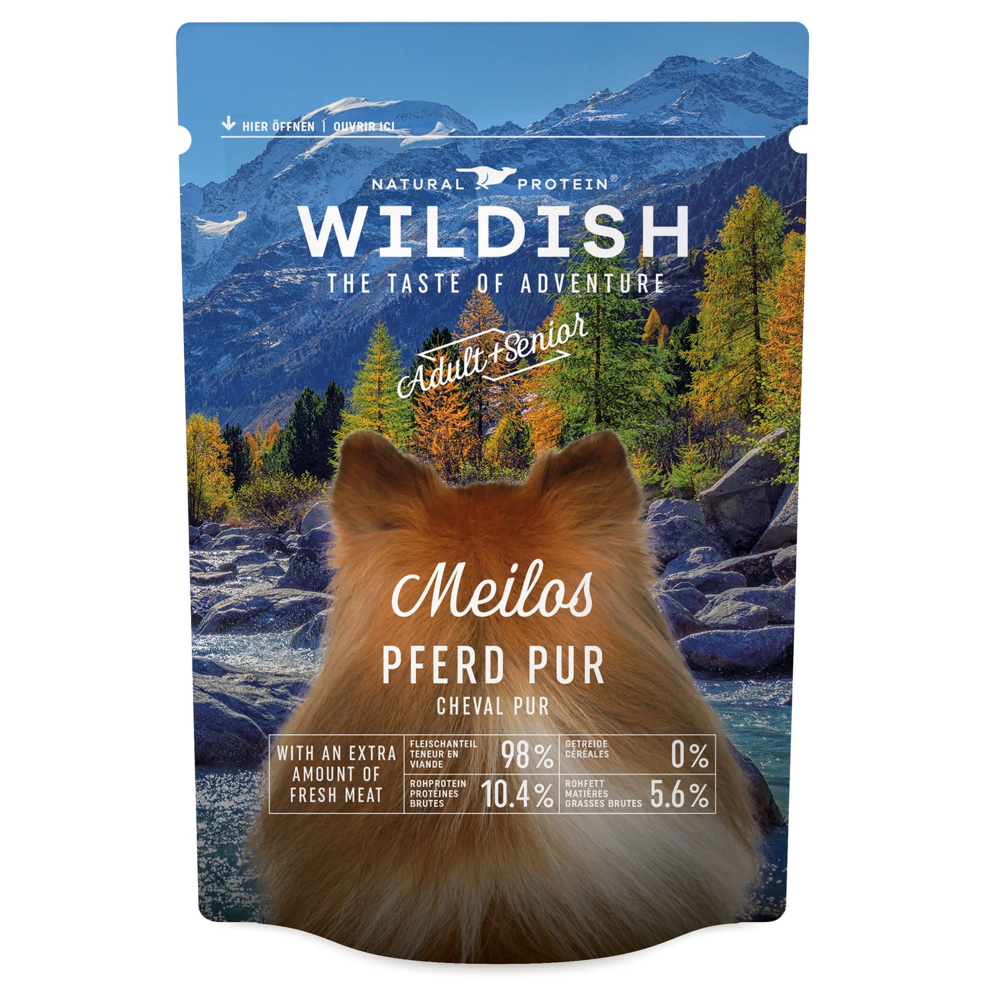 Dog Meilos Pferd Pur Adult & Senior