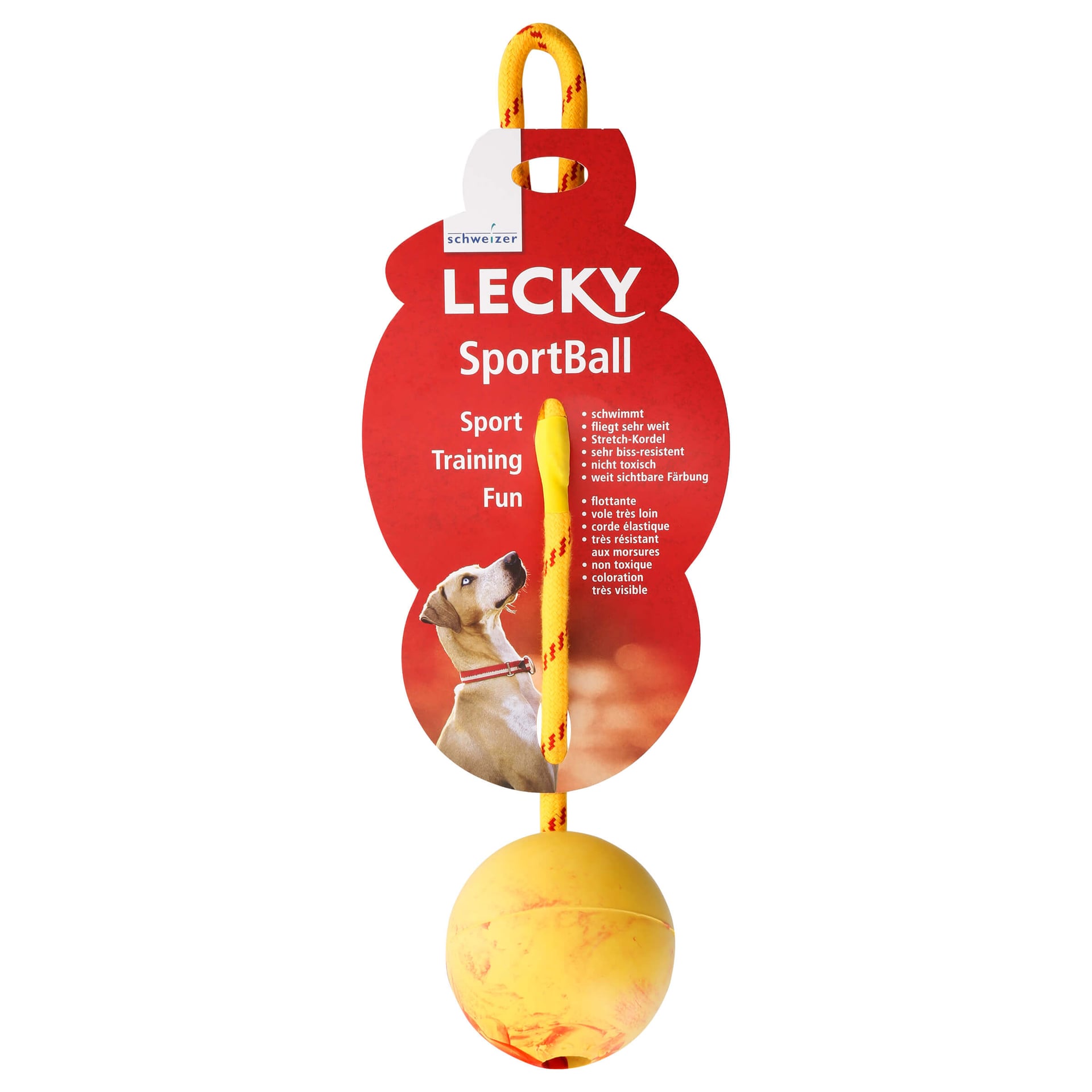 Sport Ball mit Kordel Jumbo