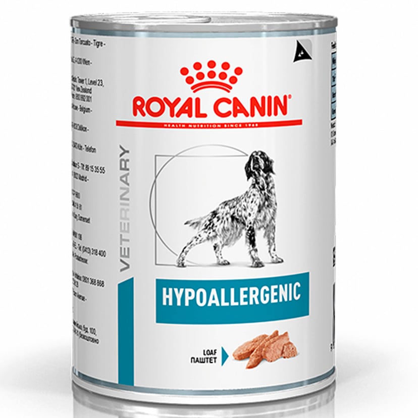 Hypoallergenic nourriture humide