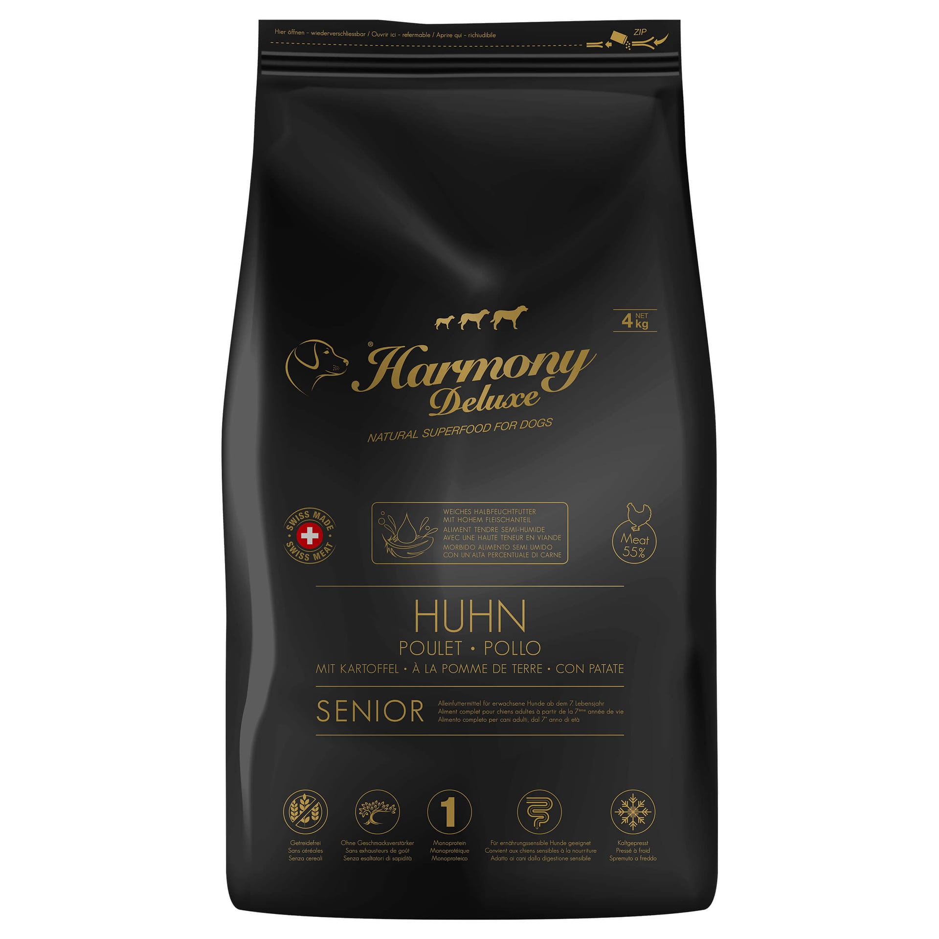 Dog Deluxe Senior Huhn