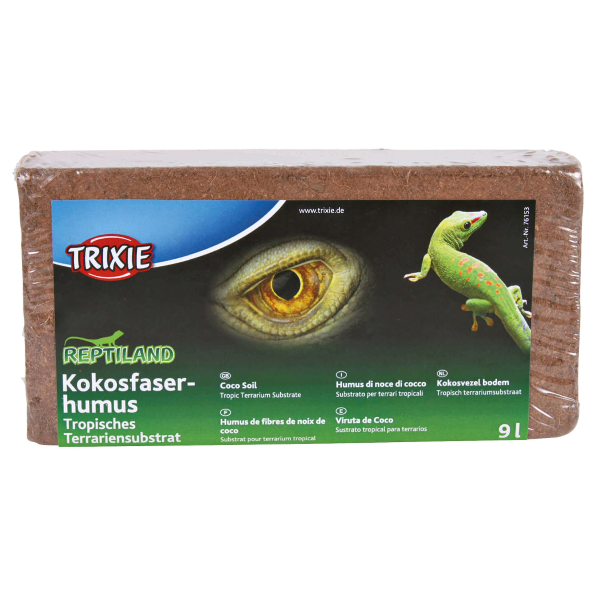 Substrat Humus de fibres de noix de coco pour terrarium