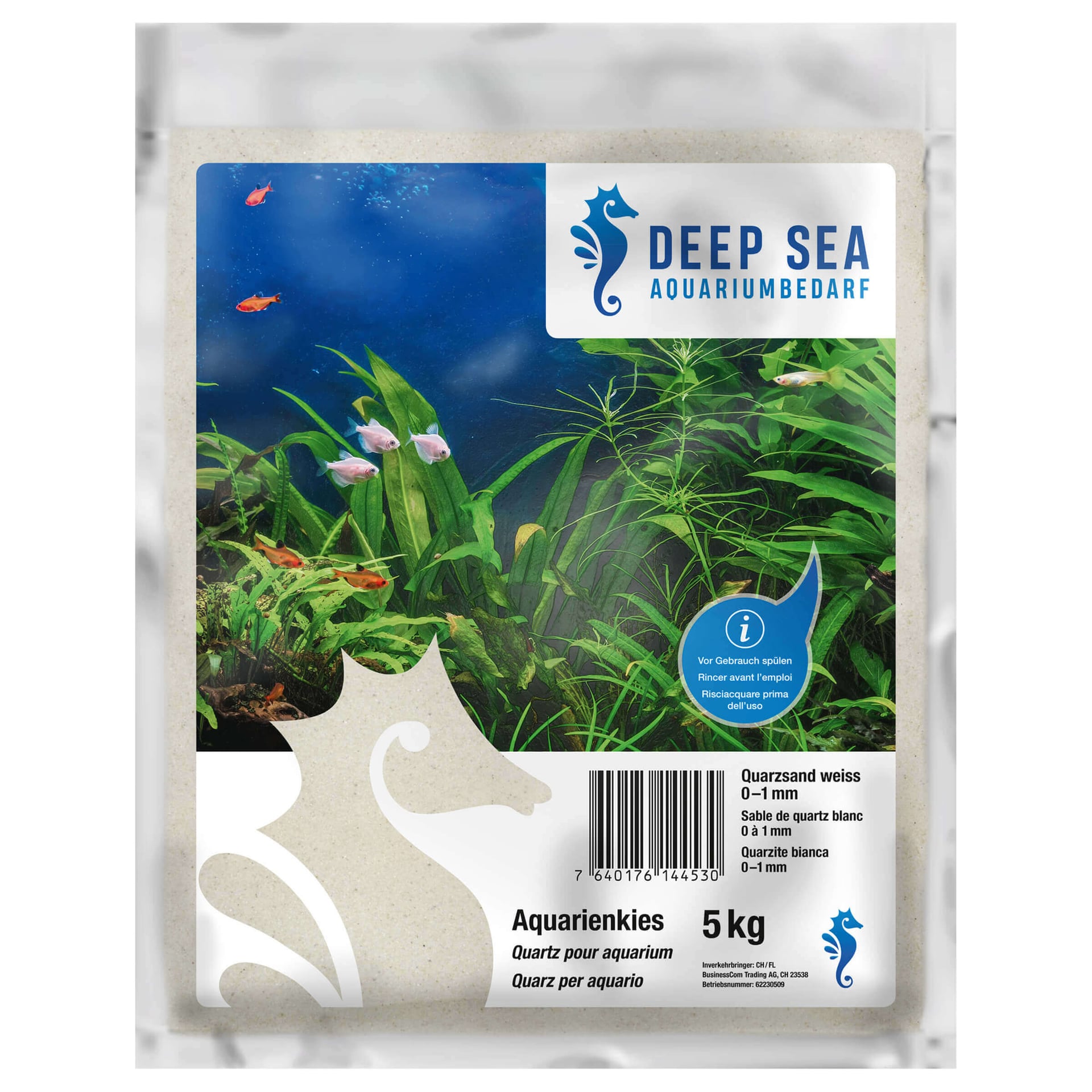 Sable pour aquarium quarz