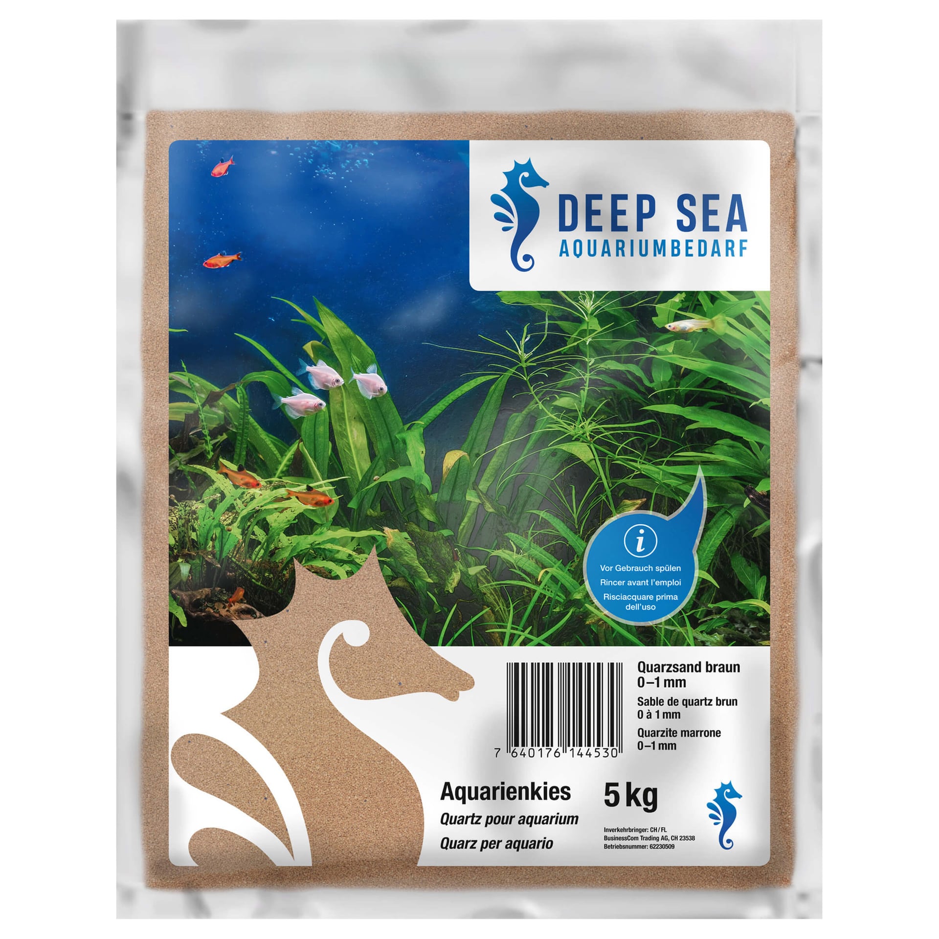 Sable pour aquarium quarz