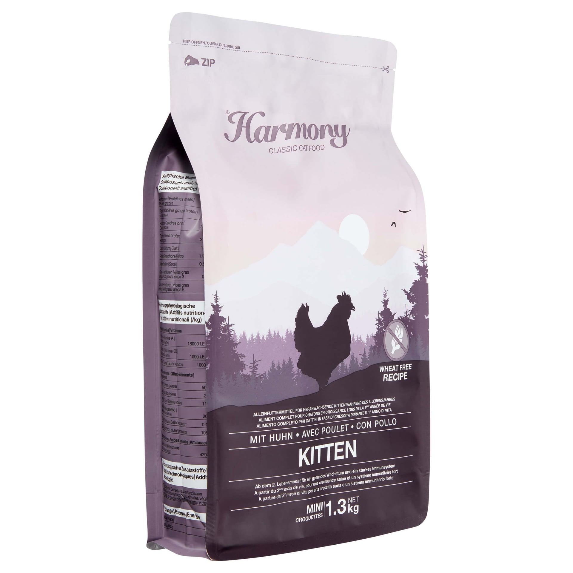 Cat Classic Kitten mit Huhn