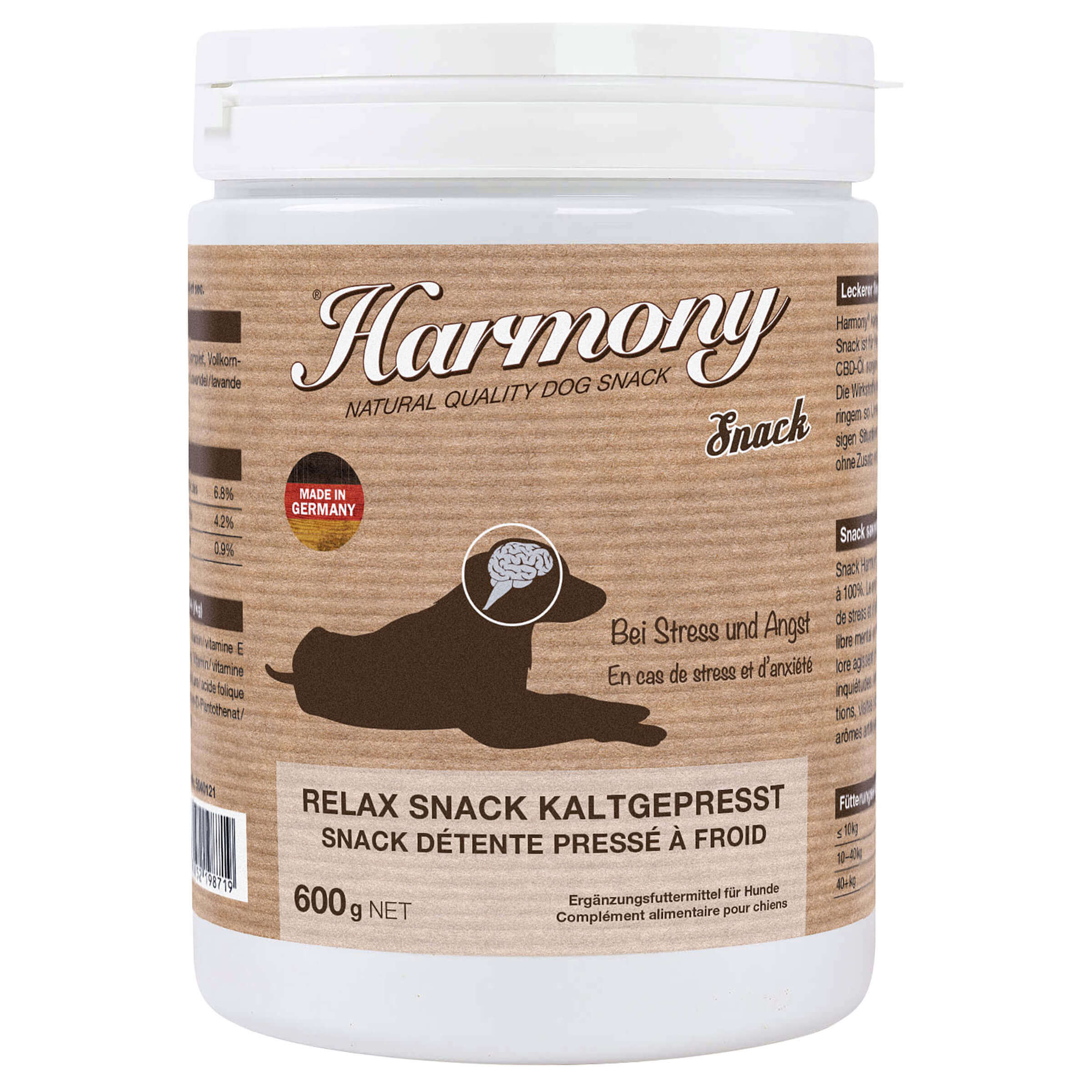 Dog Natural Relax Snack Kaltgepresst