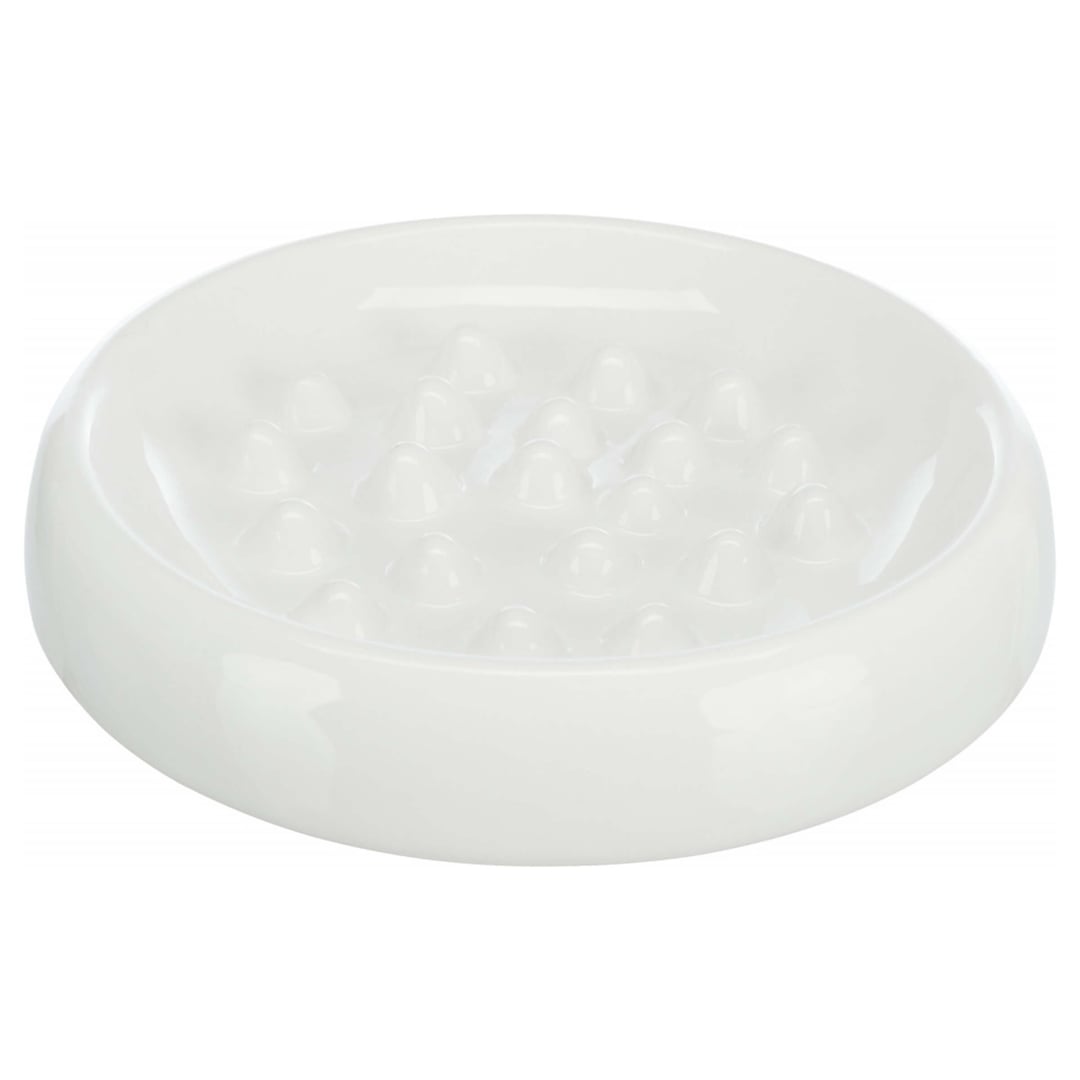 Trixie Anti-Schling-Napf für Katzen Slow Feed aus Keramik 0.47 kg