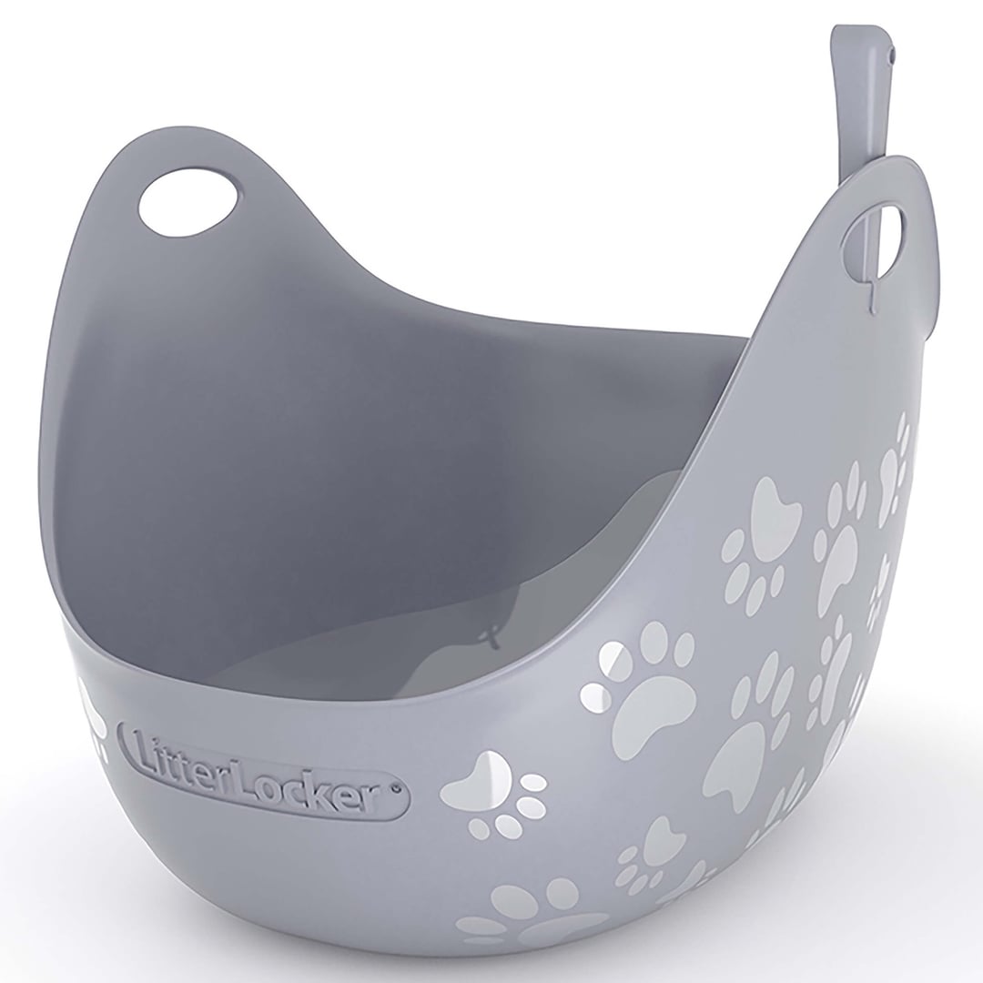 LitterLocker LitterBox Katzentoilette grau