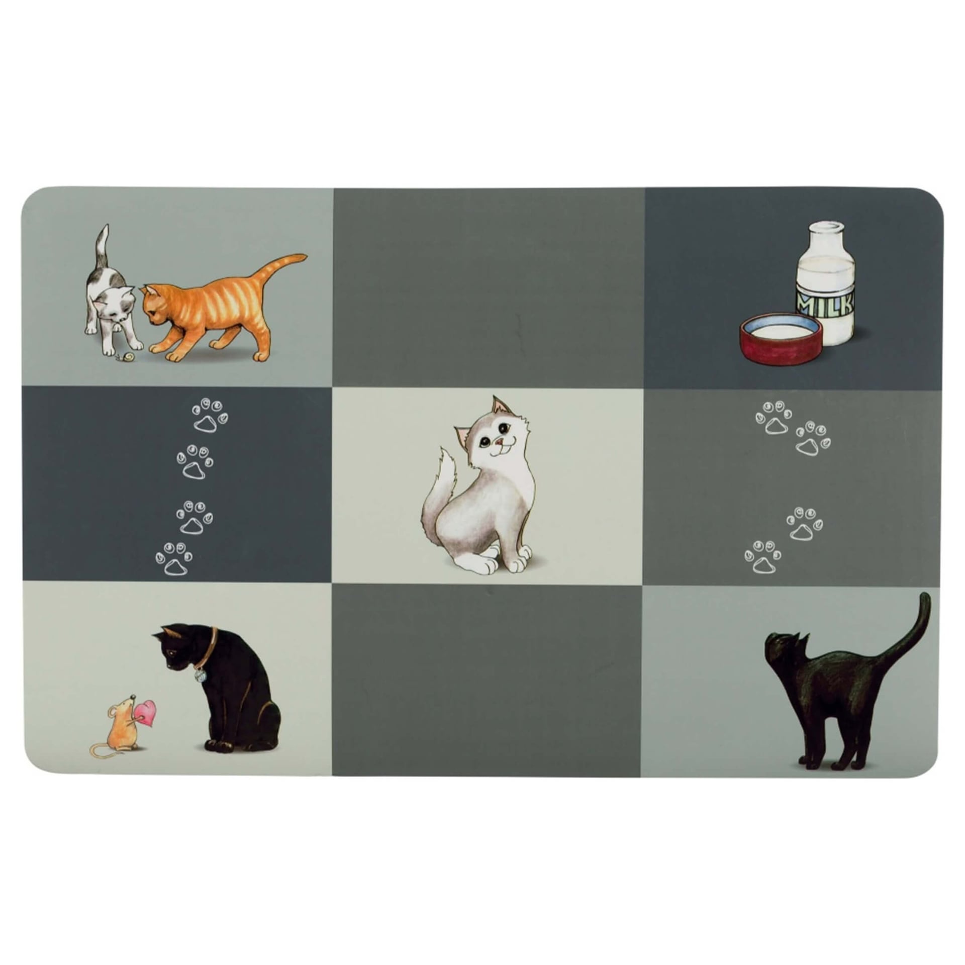 Tapis pour gamelle Comic-Chat