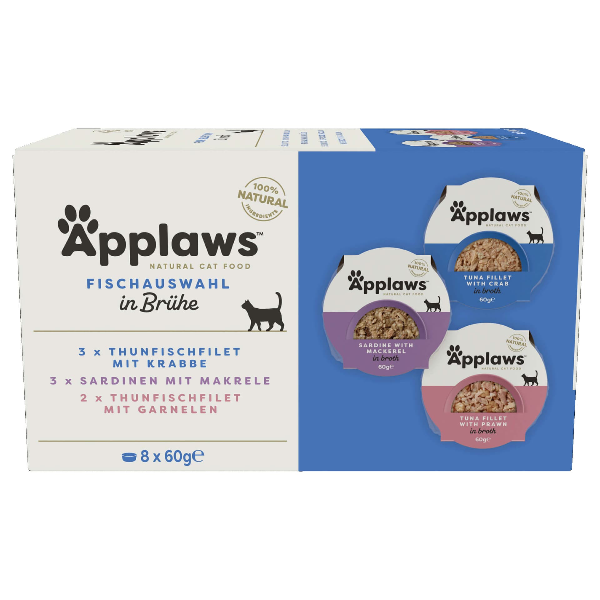 Fischauswahl Multipack in Brühe