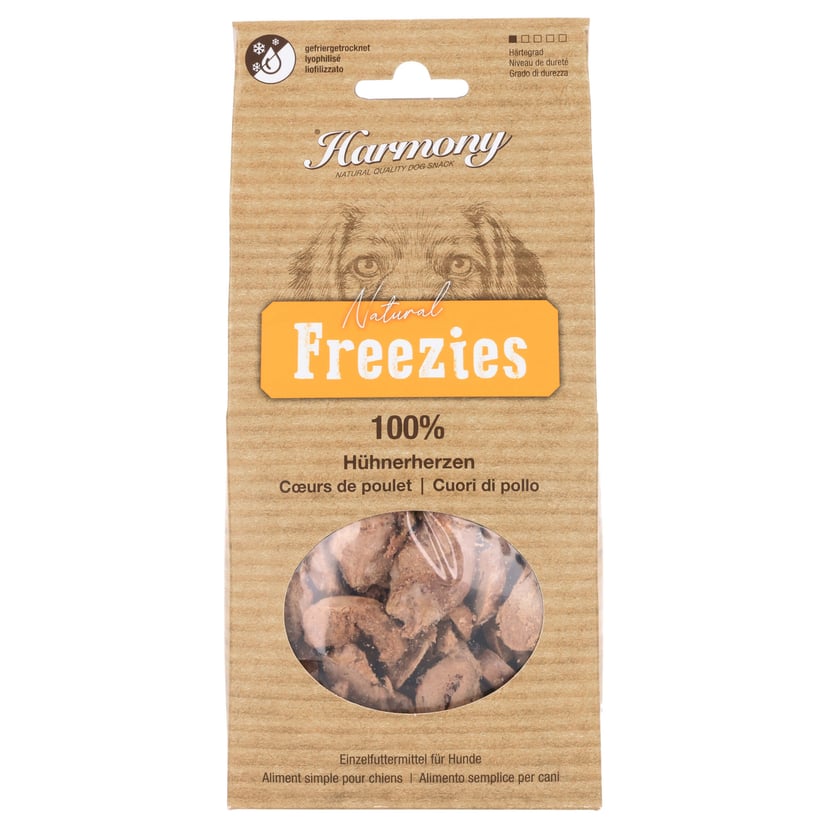 Dog Natural Freezies Hühnerherzen
