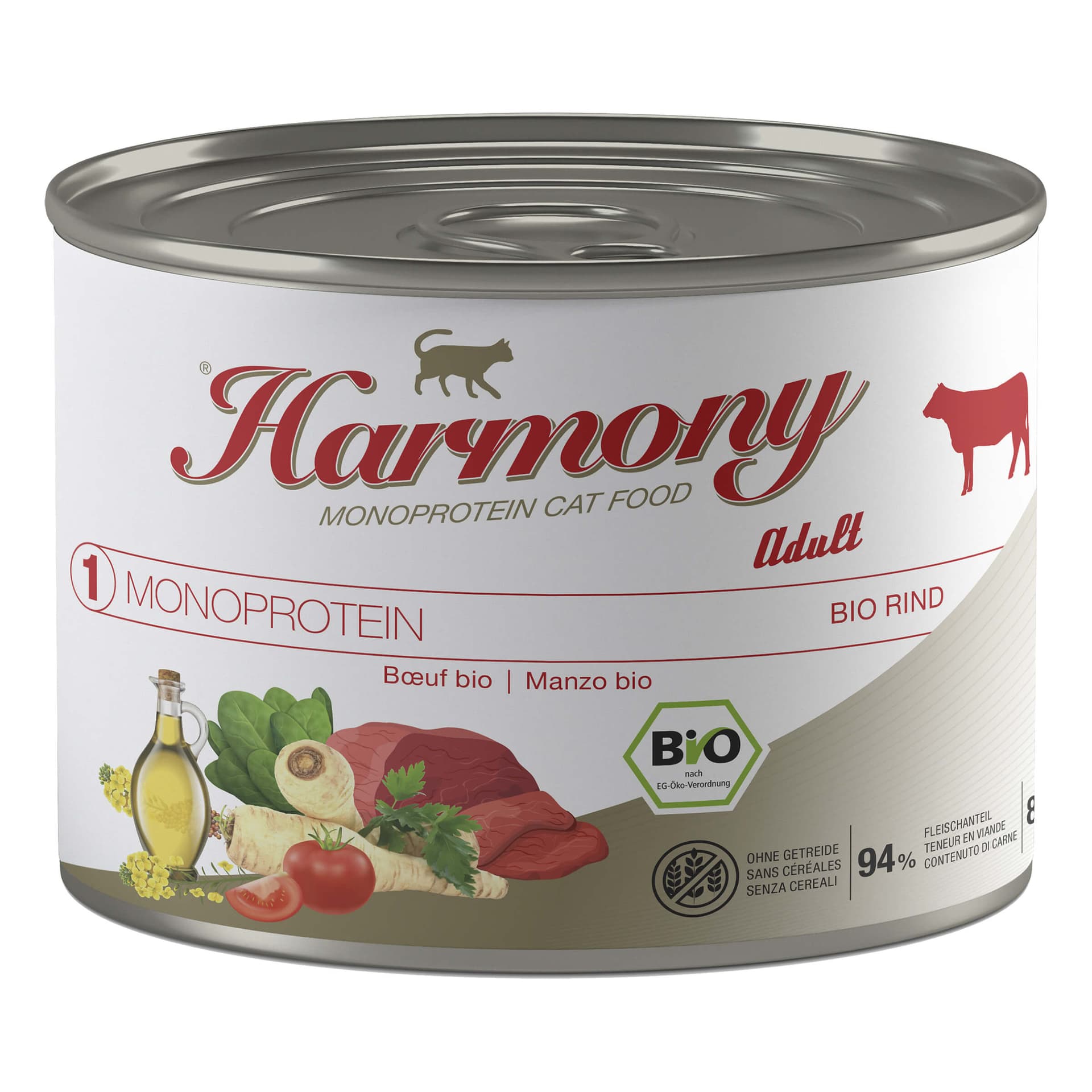 Cat Monoprotéine Bio Bœuf