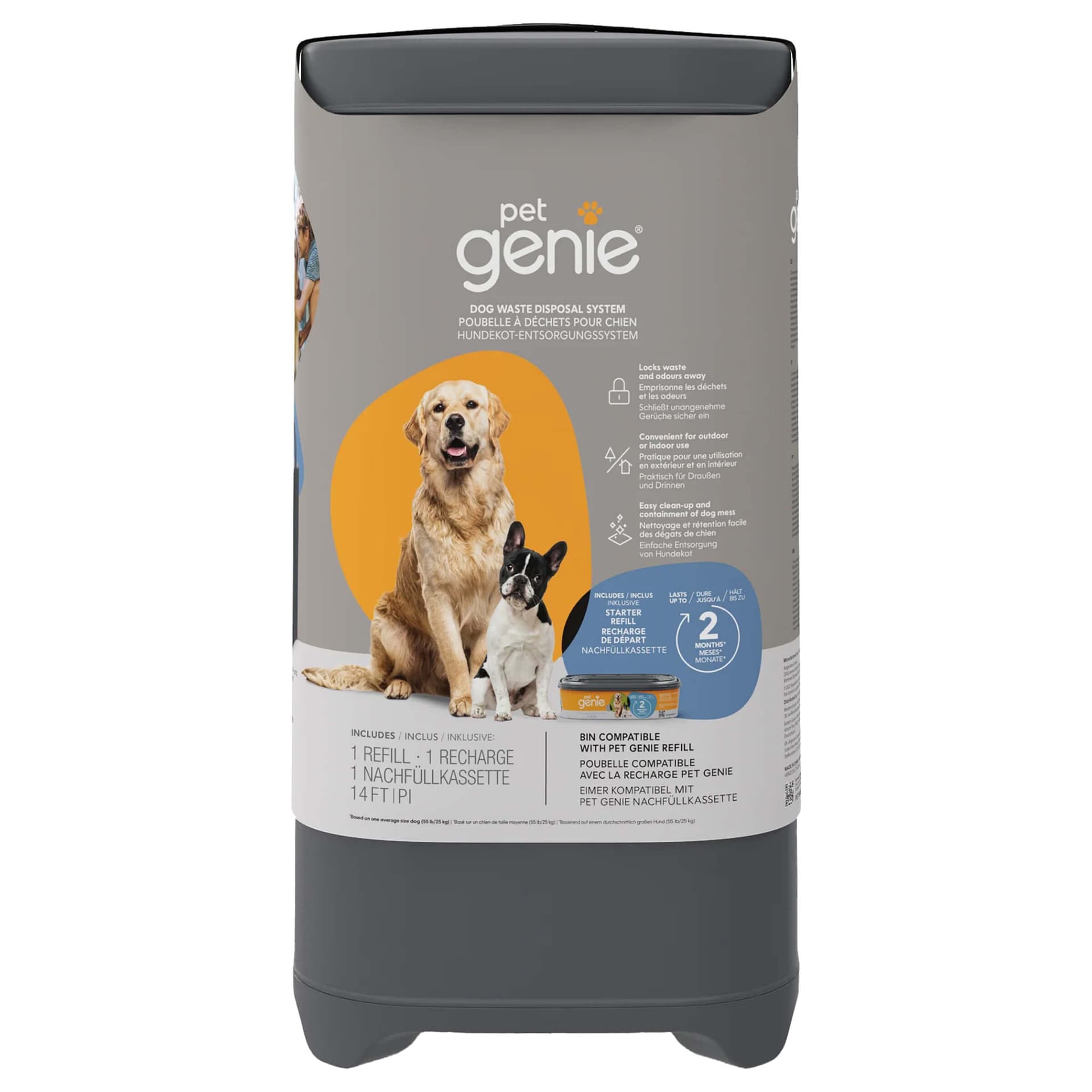 Genie Poubelle pour déchets canins