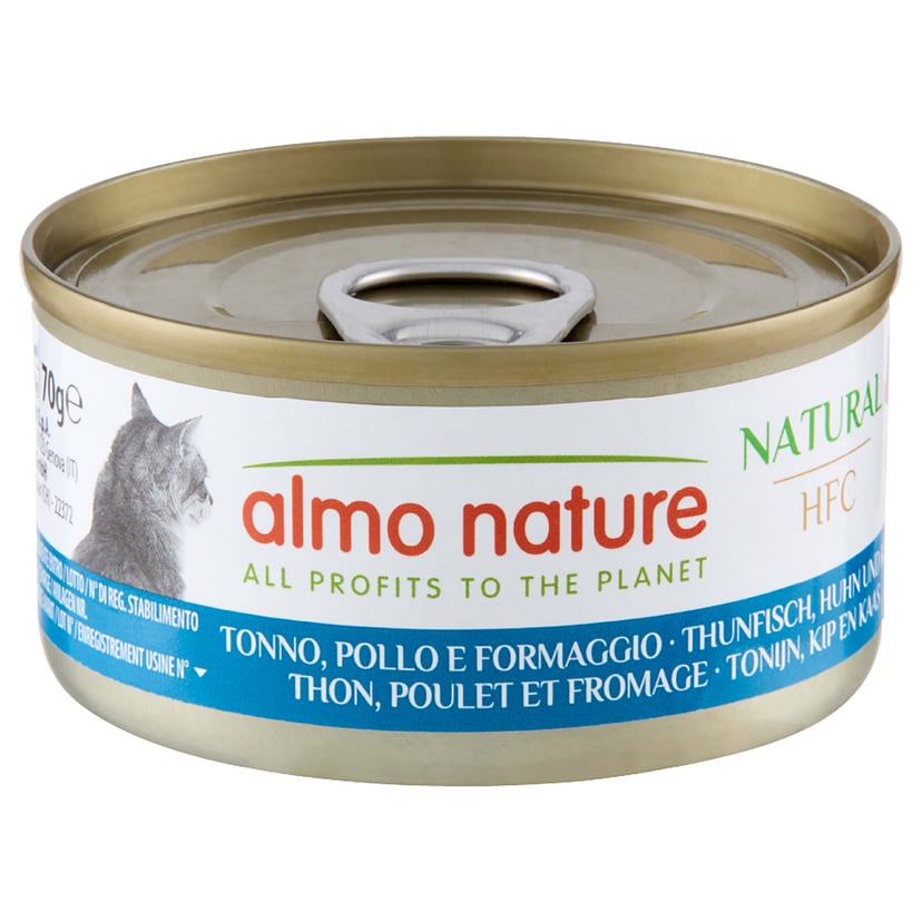HFC Natural Thon, poulet et fromage