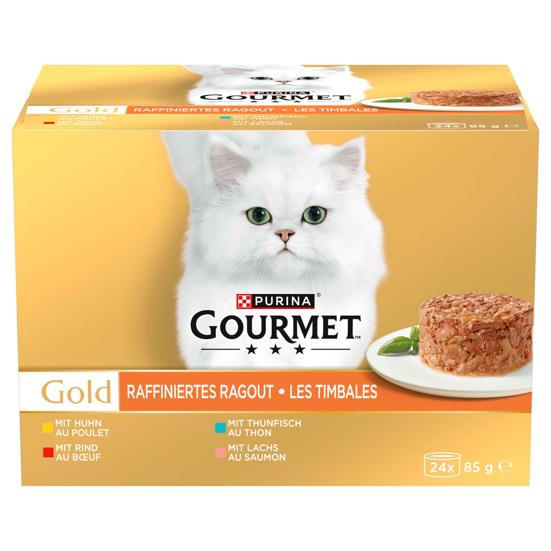 Gold Les timballes viande & poisson