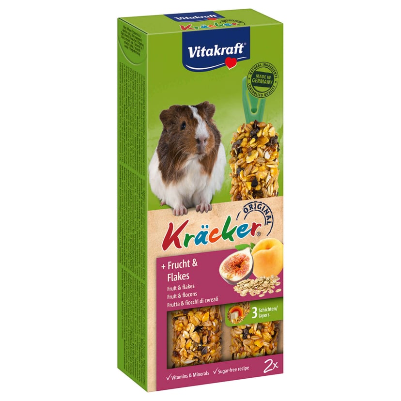 Kräcker Fruit & flocons cochons d'Inde