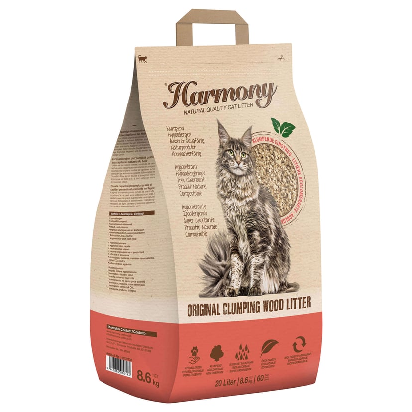 Cat Natural Original Clumping Wood Litter