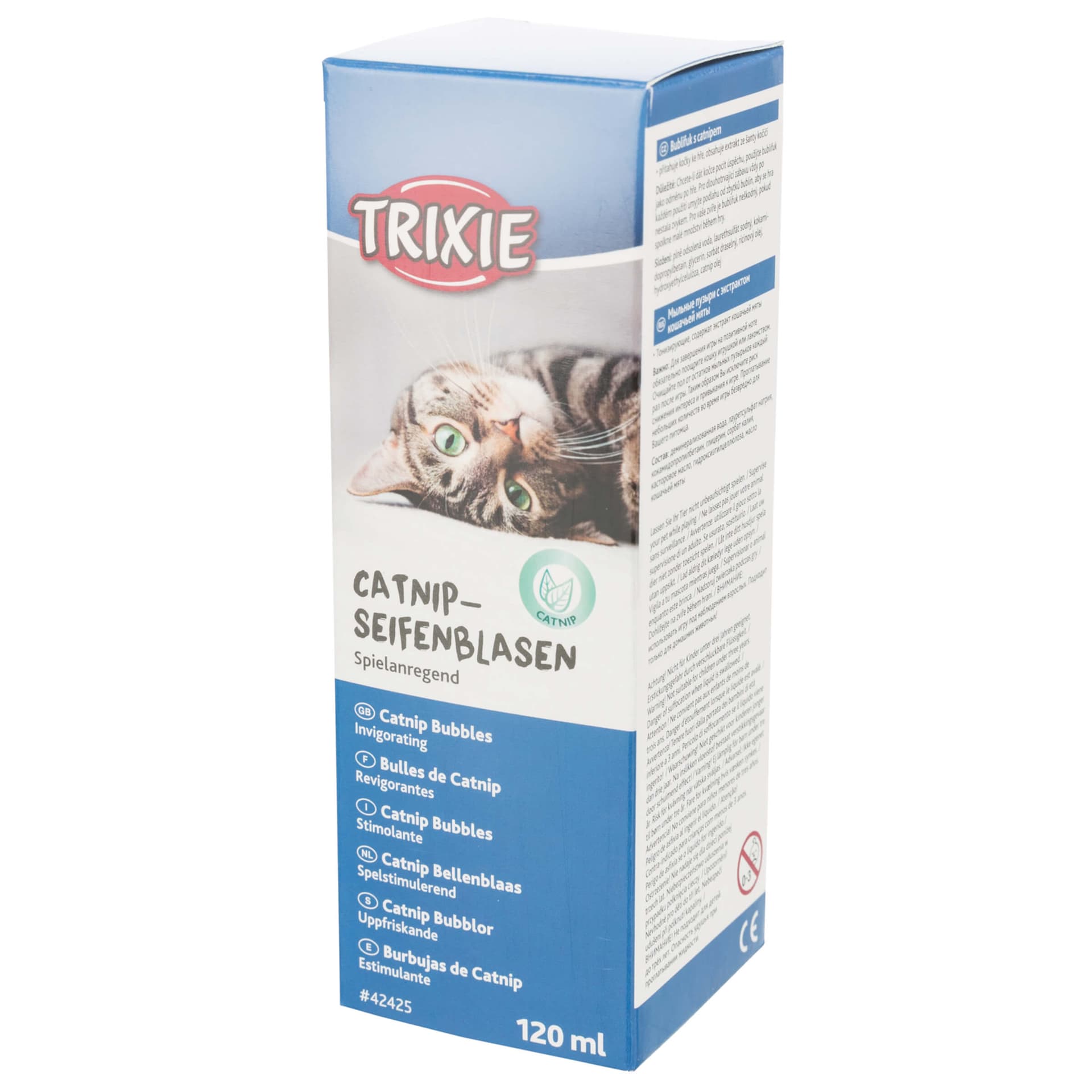 Seifenblasen für Katzen mit Catnip-Aroma