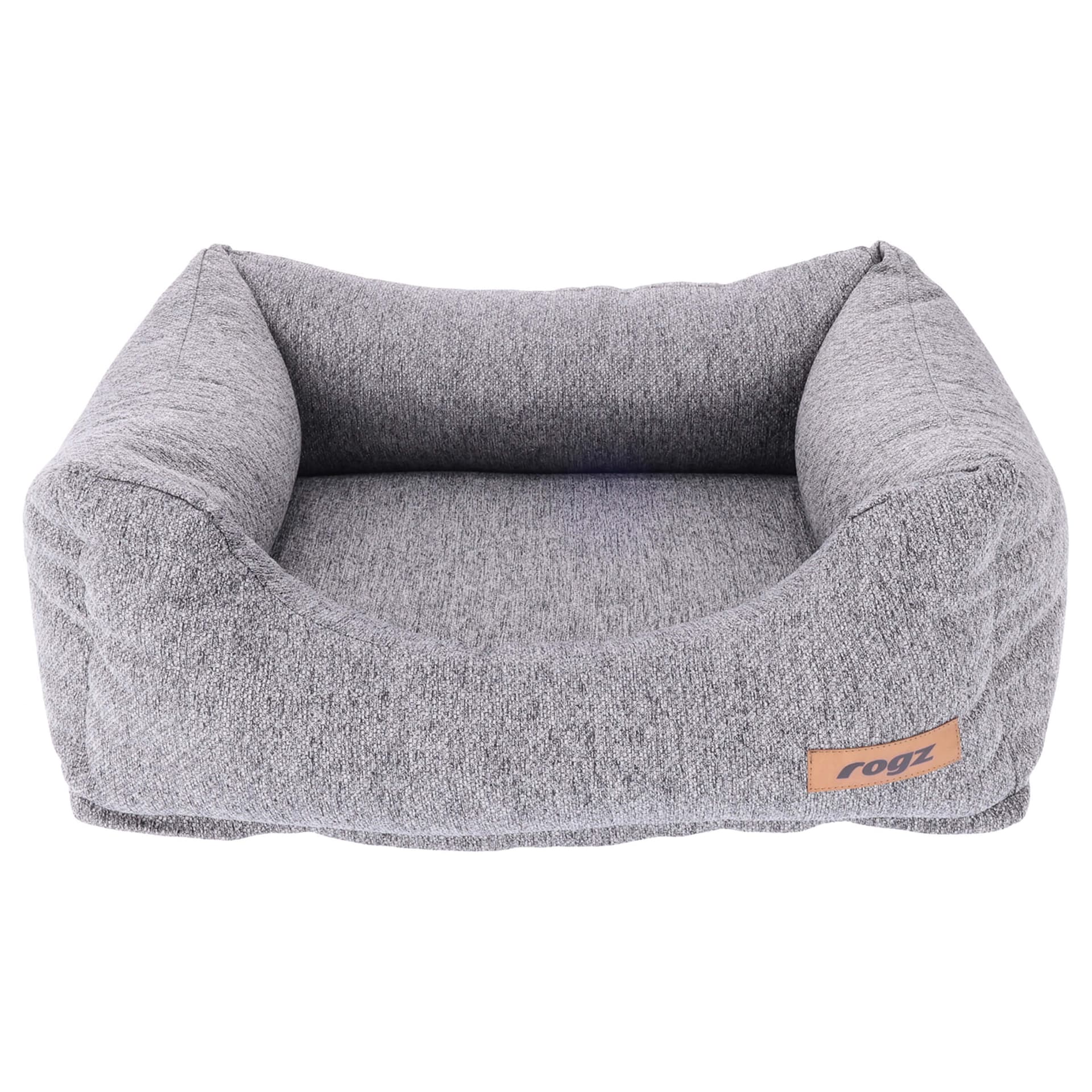 Bett Ella grau-braun