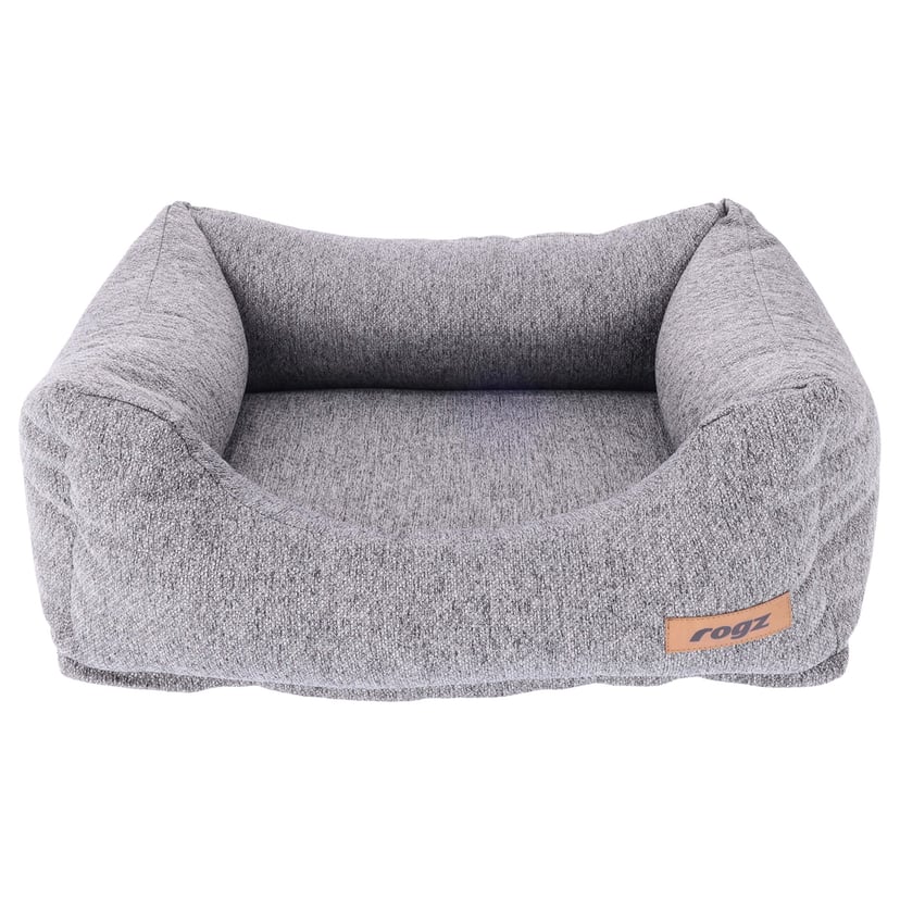 Bett Ella grau-braun