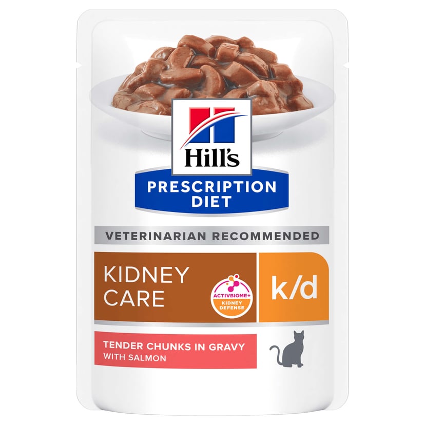Chat Prescription Diet k/d Kidney Care au saumon