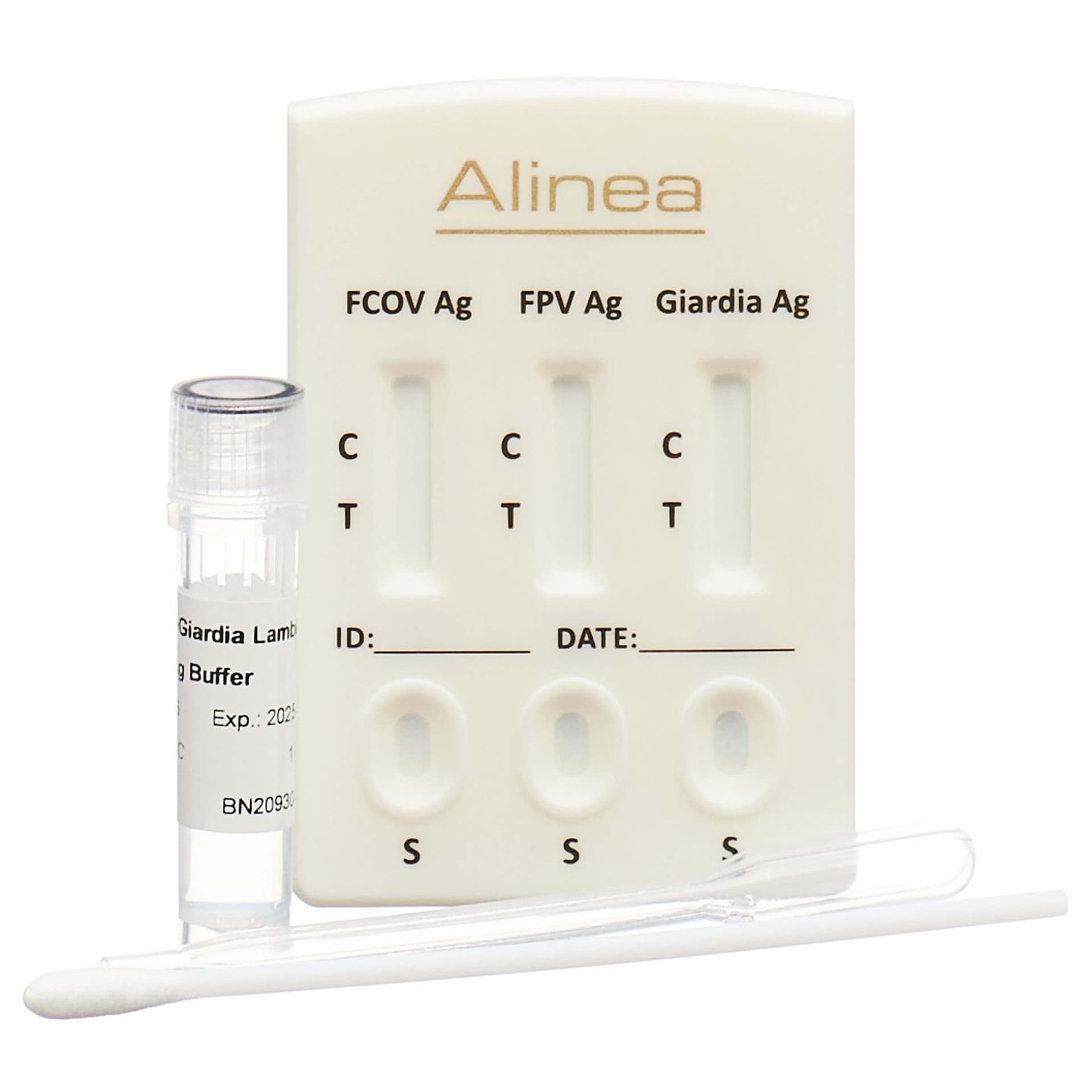 Test à domicile parasites/infections chez les chats