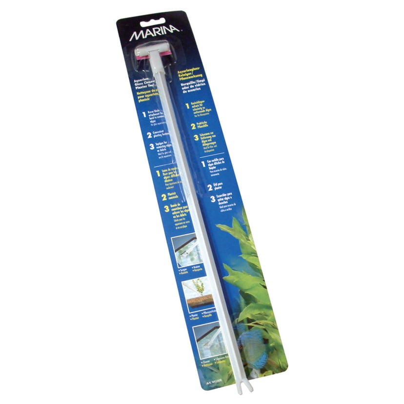 Nettoyeur de vitres 4 fonctions avec manche