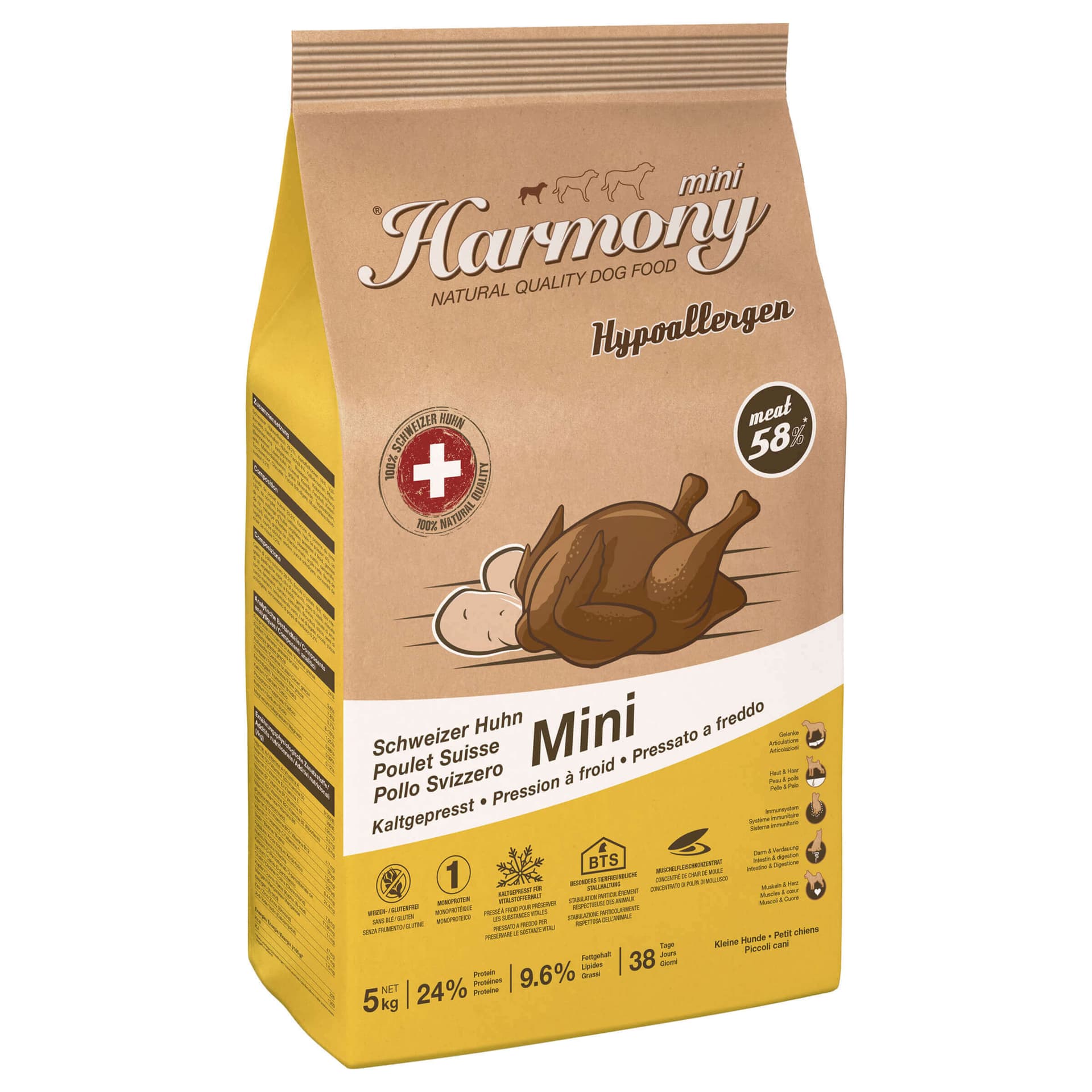 Dog Natural Mini Hypoallergen Poulet Suisse