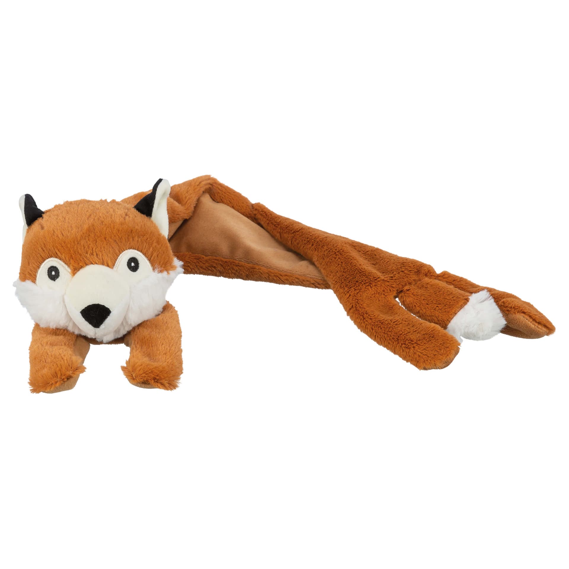 Jouet pour chiens renard en peluche recyclée
