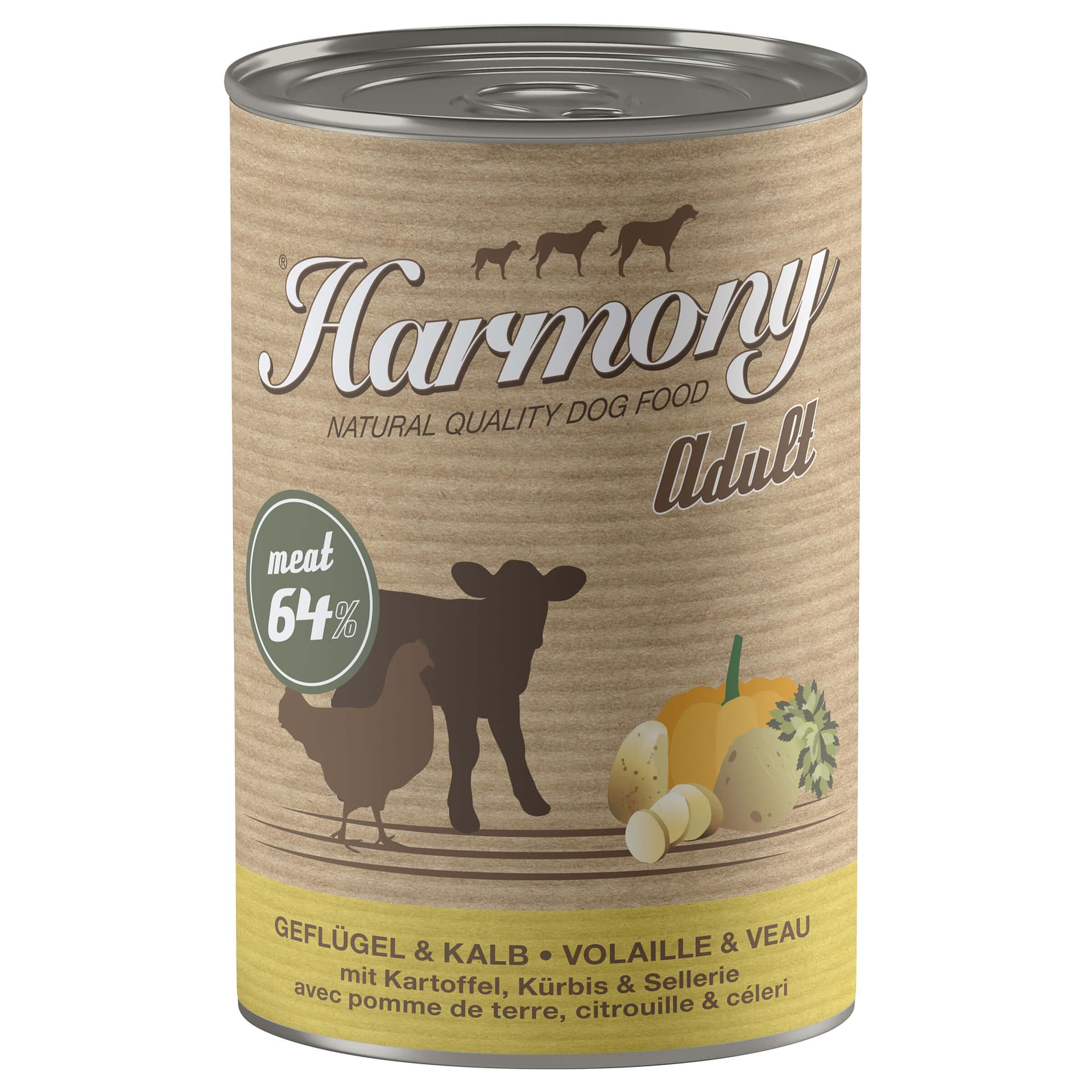 Dog Volaille & Veau avec pommes de terre