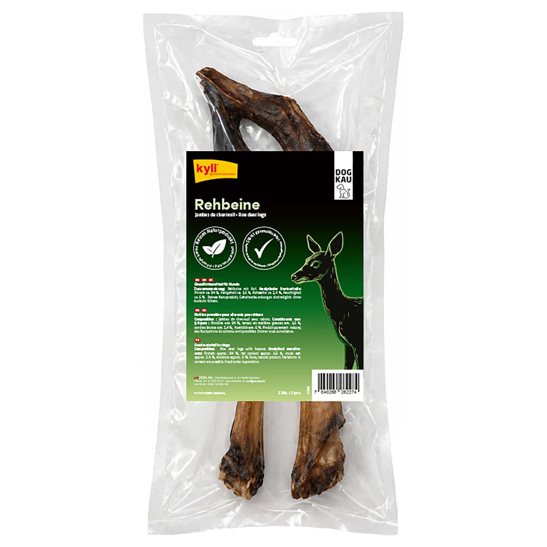Hundesnack Rehbeine