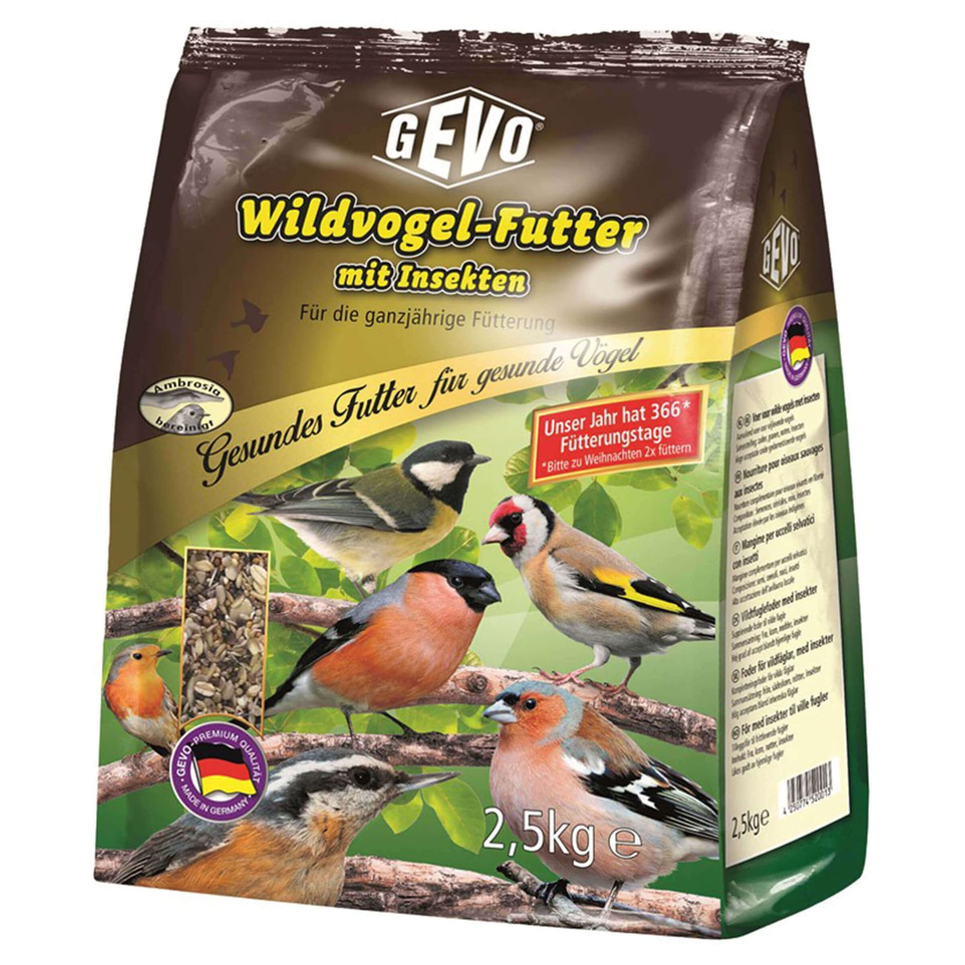 Nourriture pour oiseaux sauvages Insectes