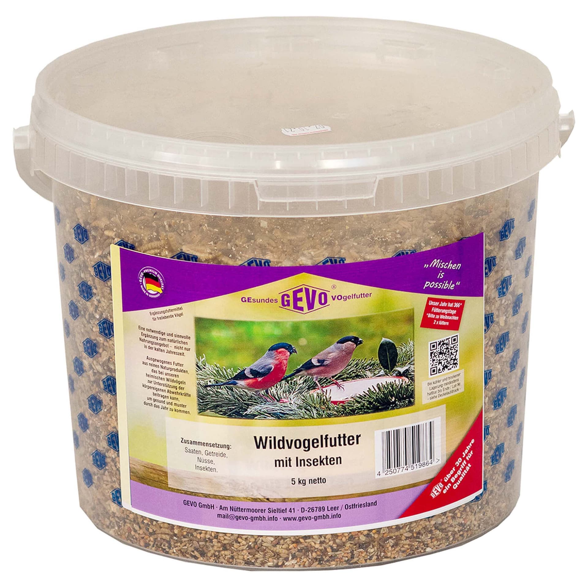 Nourriture pour oiseaux sauvages insectes