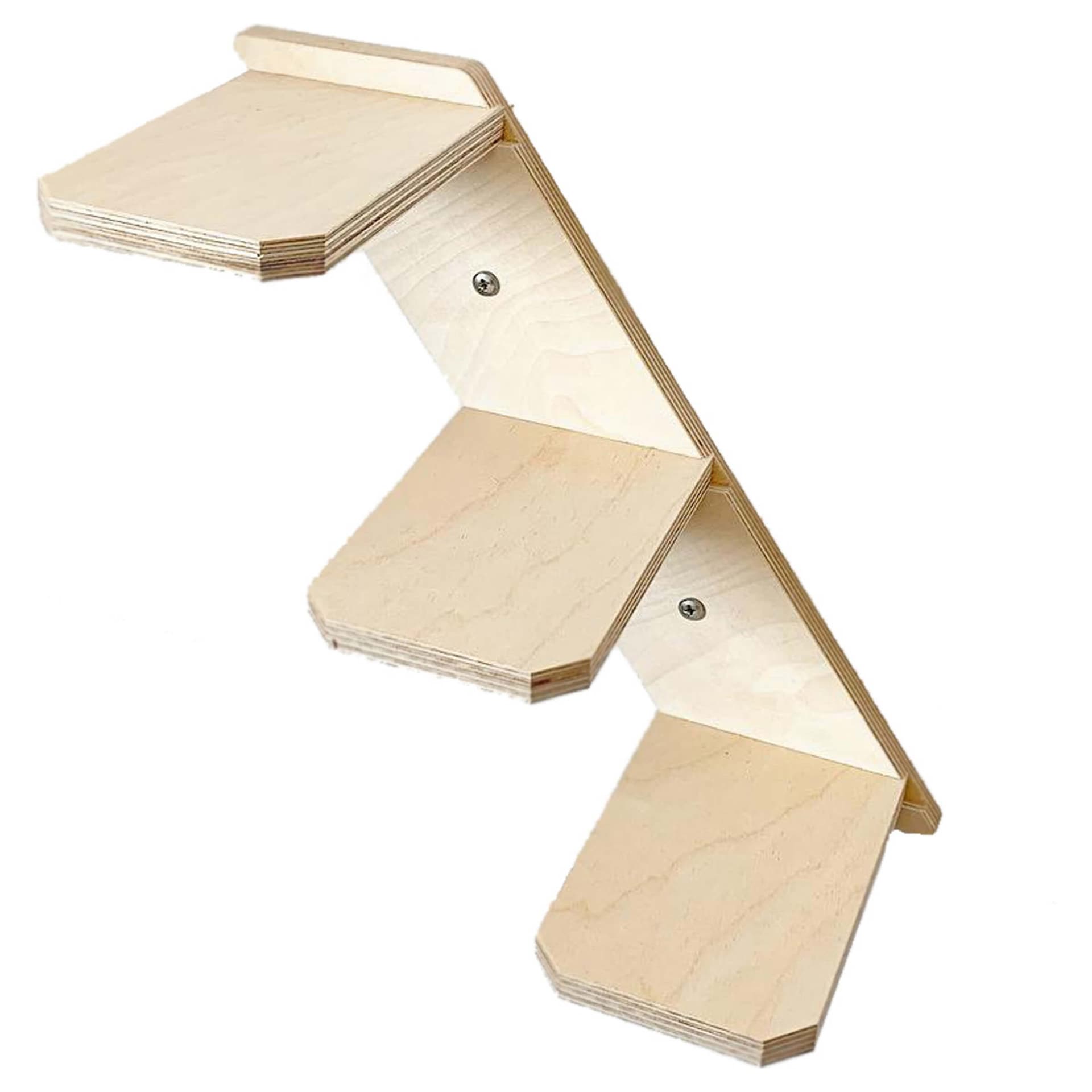 Escalier pour chats avec 3 marches gauche