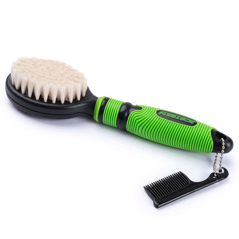 R-Go Brosse souple en poils naturels petit modèle