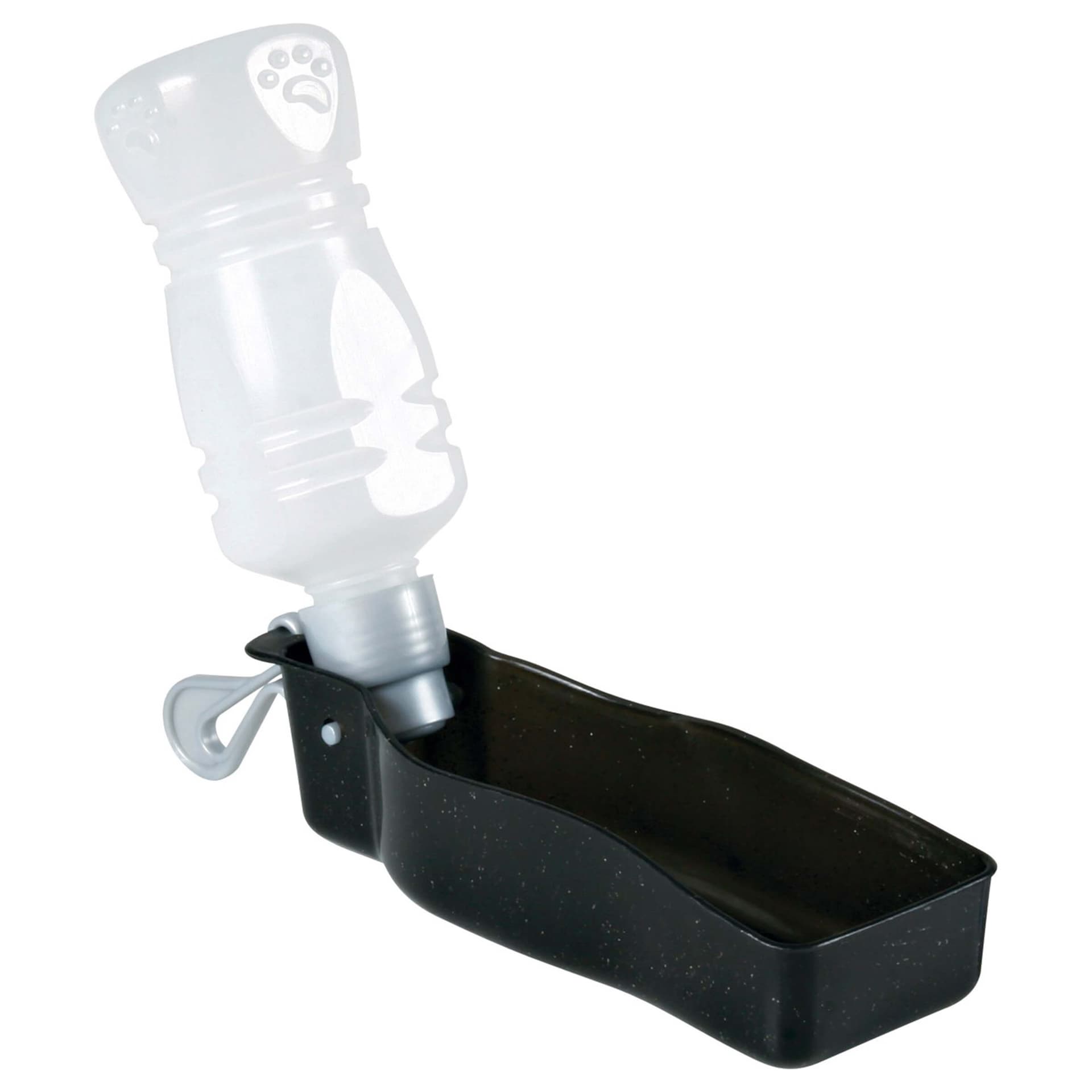 Gourde avec écuelle, plastique