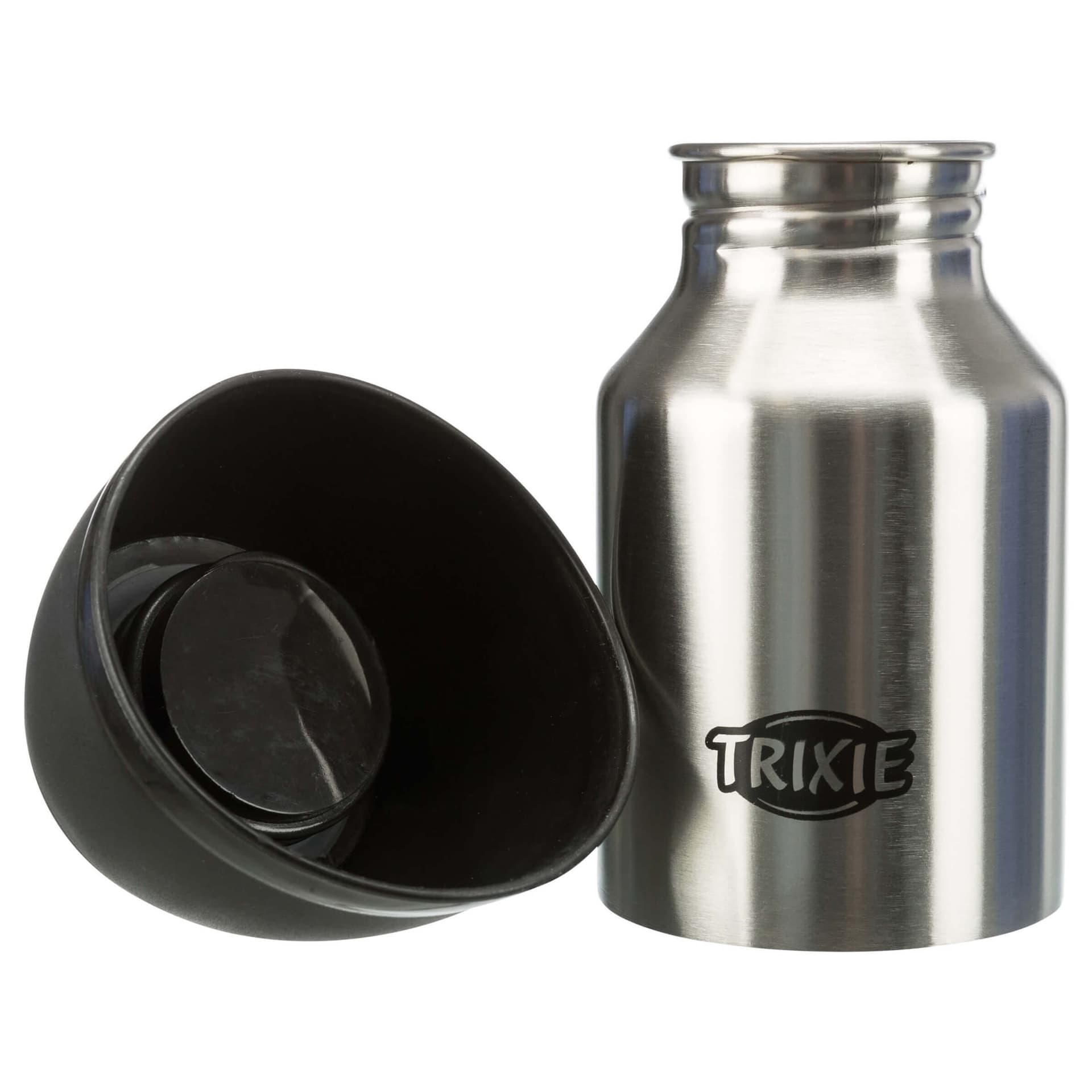 Flasche mit Trinknapf