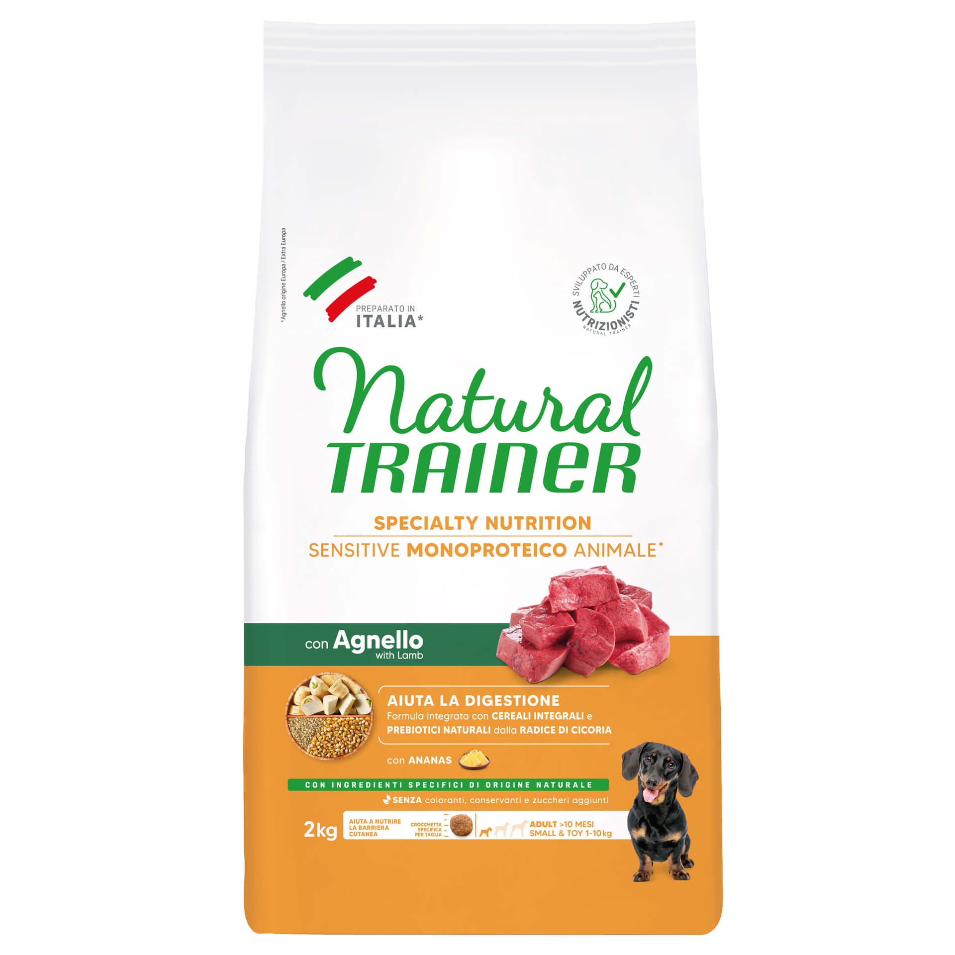 Sensitive No Gluten Small & Toy Adult Agneau