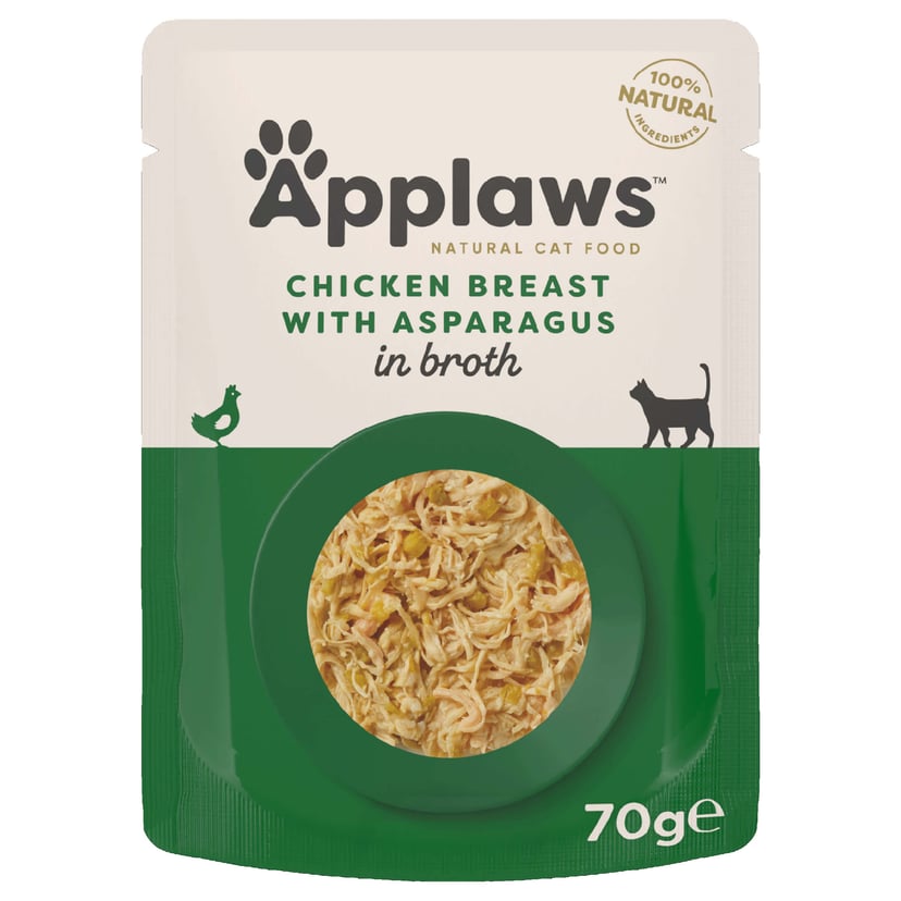 Pouch Poitrine de poulet & Asperges