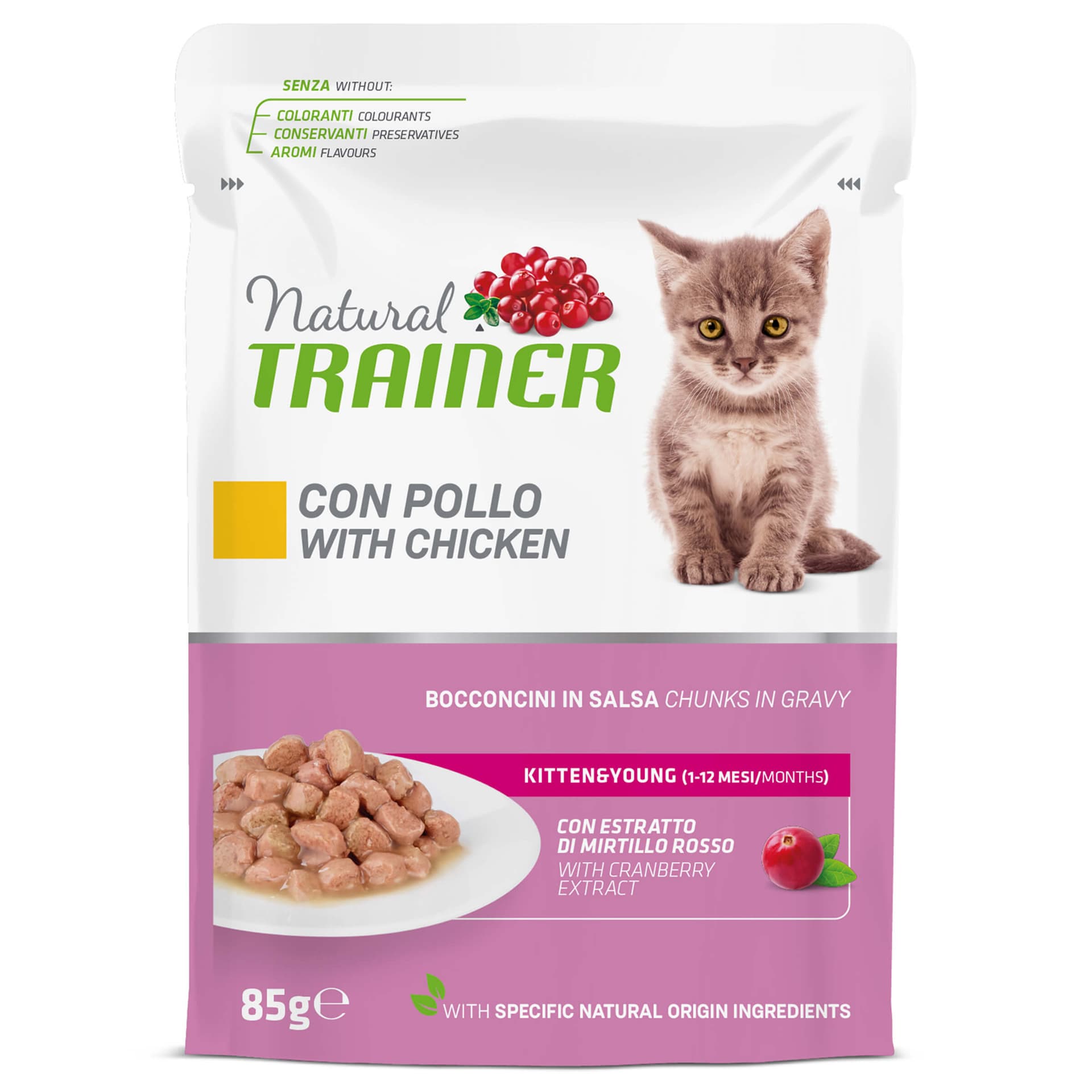 Nourriture humide Kitten Poulet