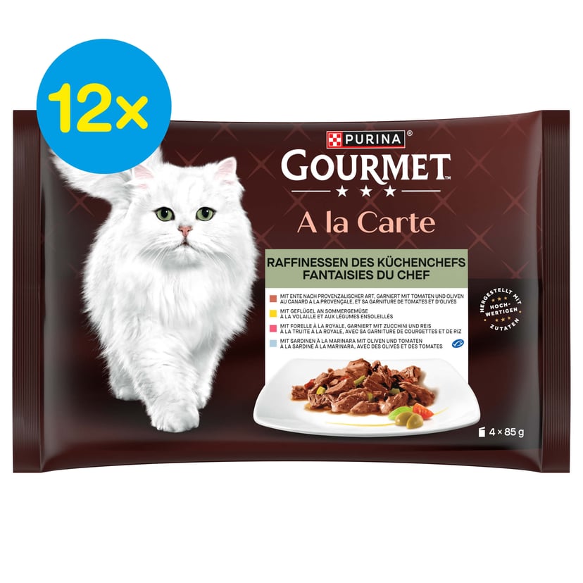 A la Carte Raffinessen des Küchenchefs