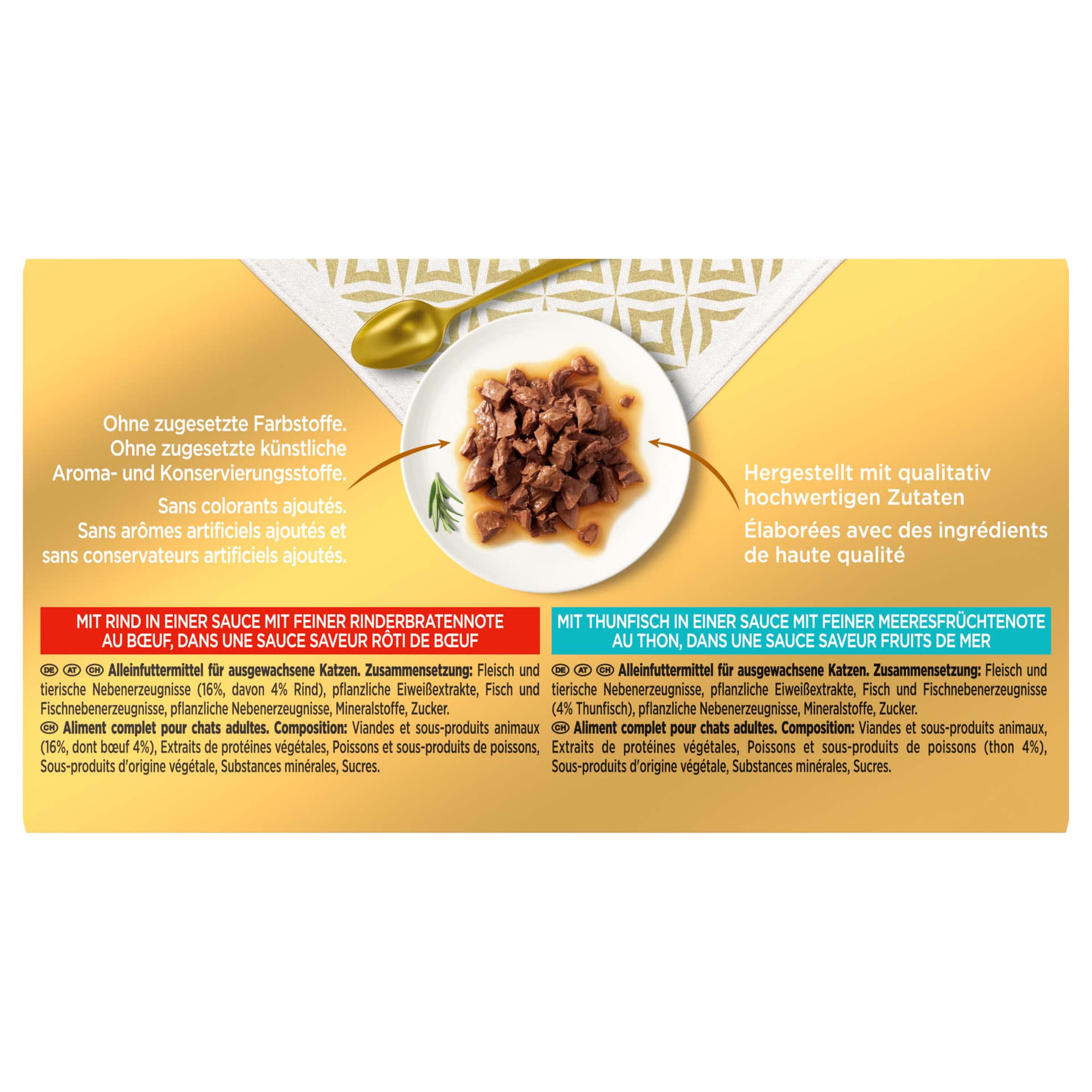 Gold Sauce Delight mit Huhn