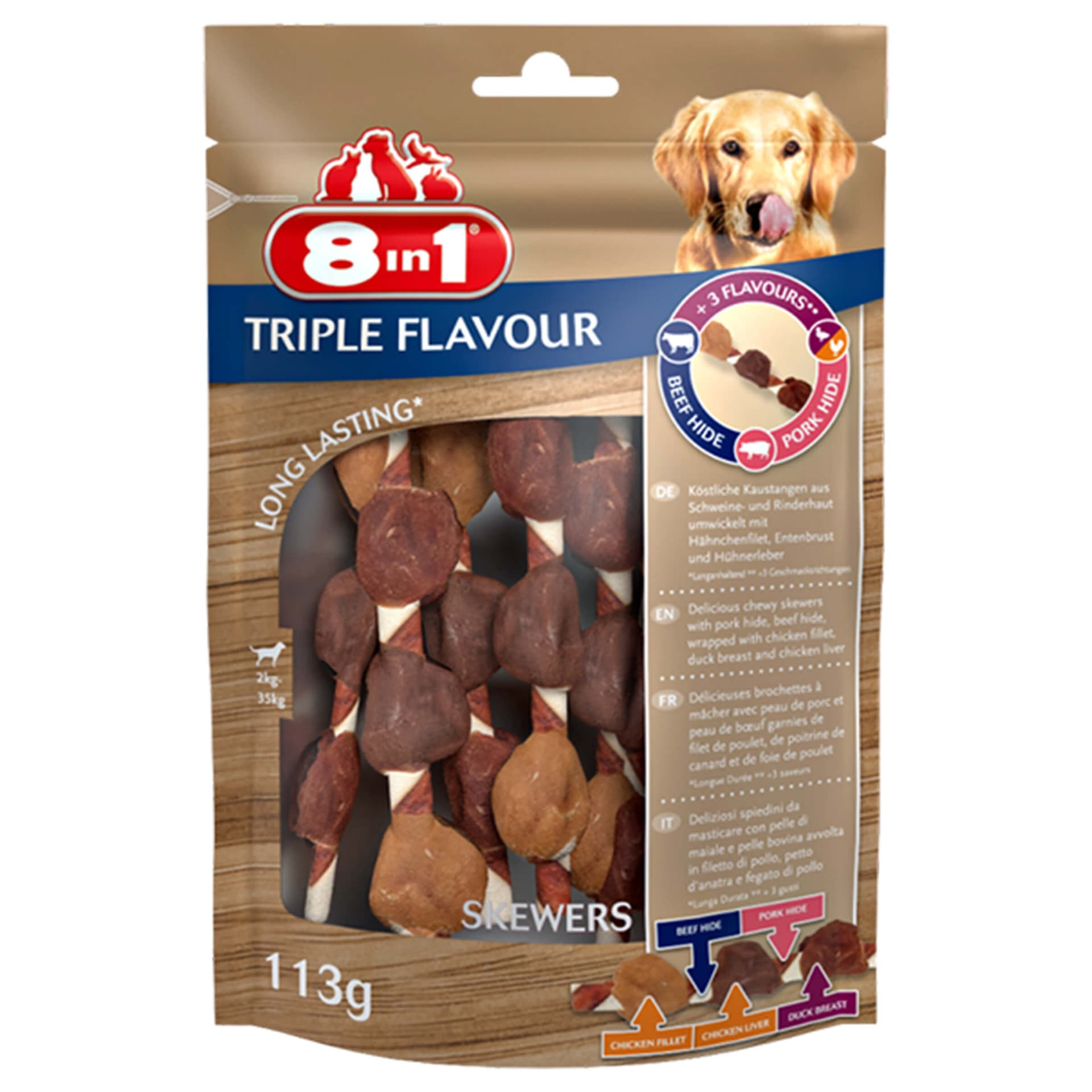 Triple Flavour Skewers
