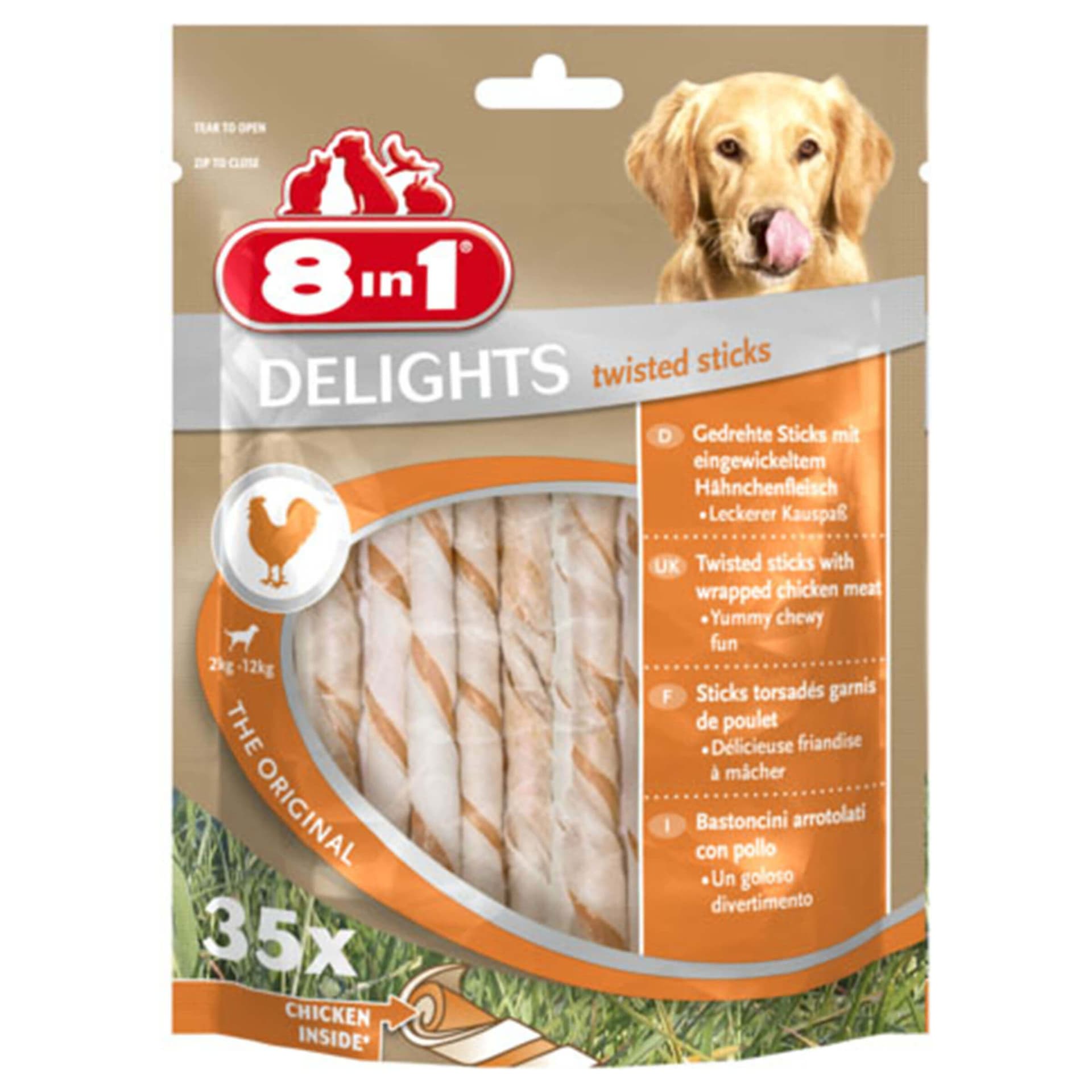 DELIGHTS twisted sticks