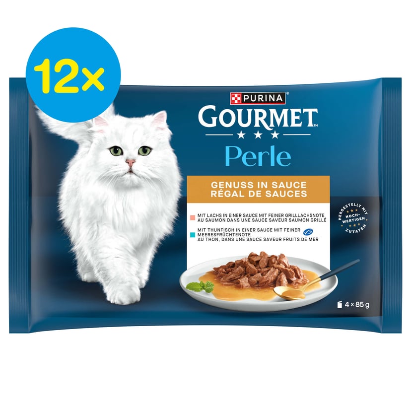 Perle Genuss in Sauce mit Fisch
