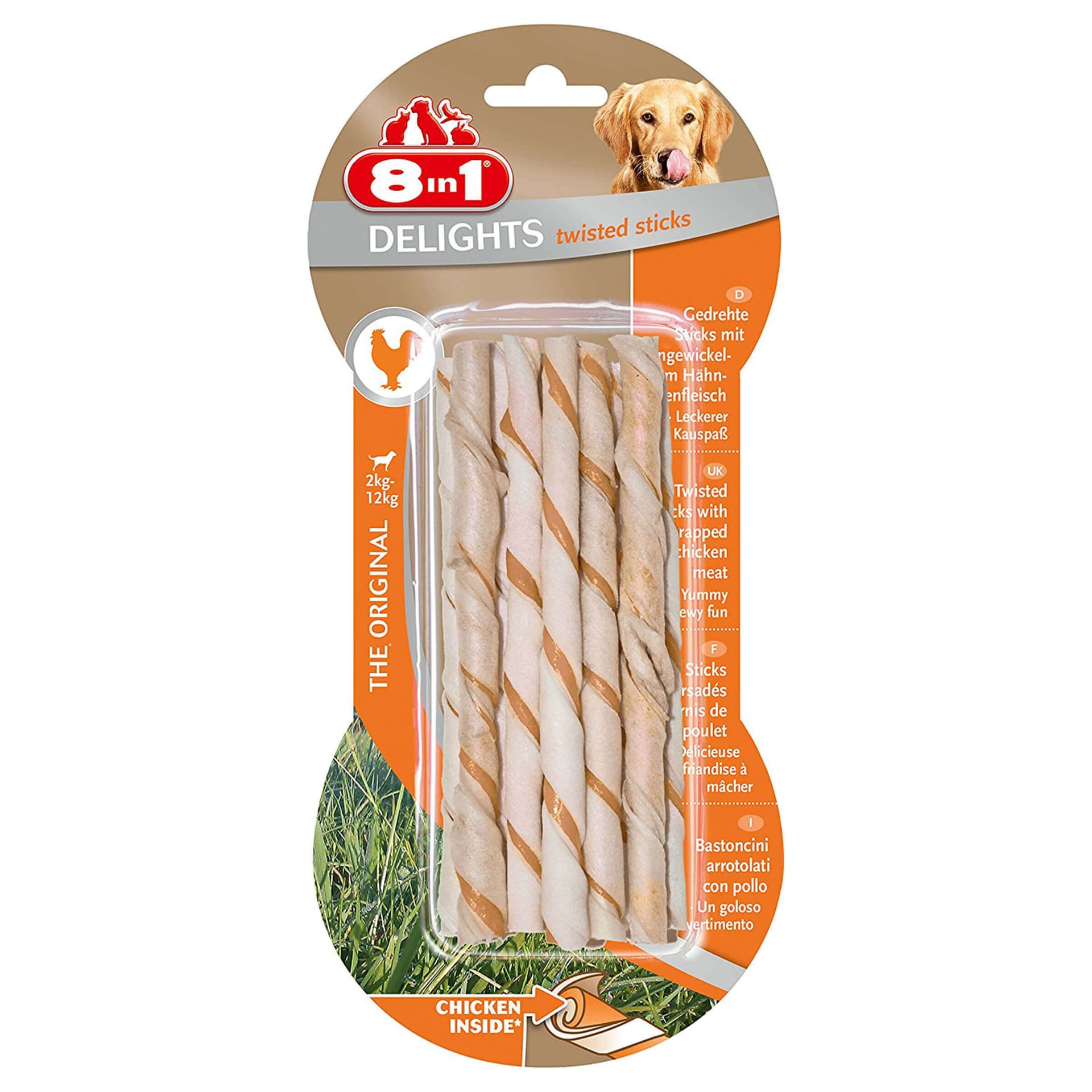 Delights Chicken twisted Snack für Hunde