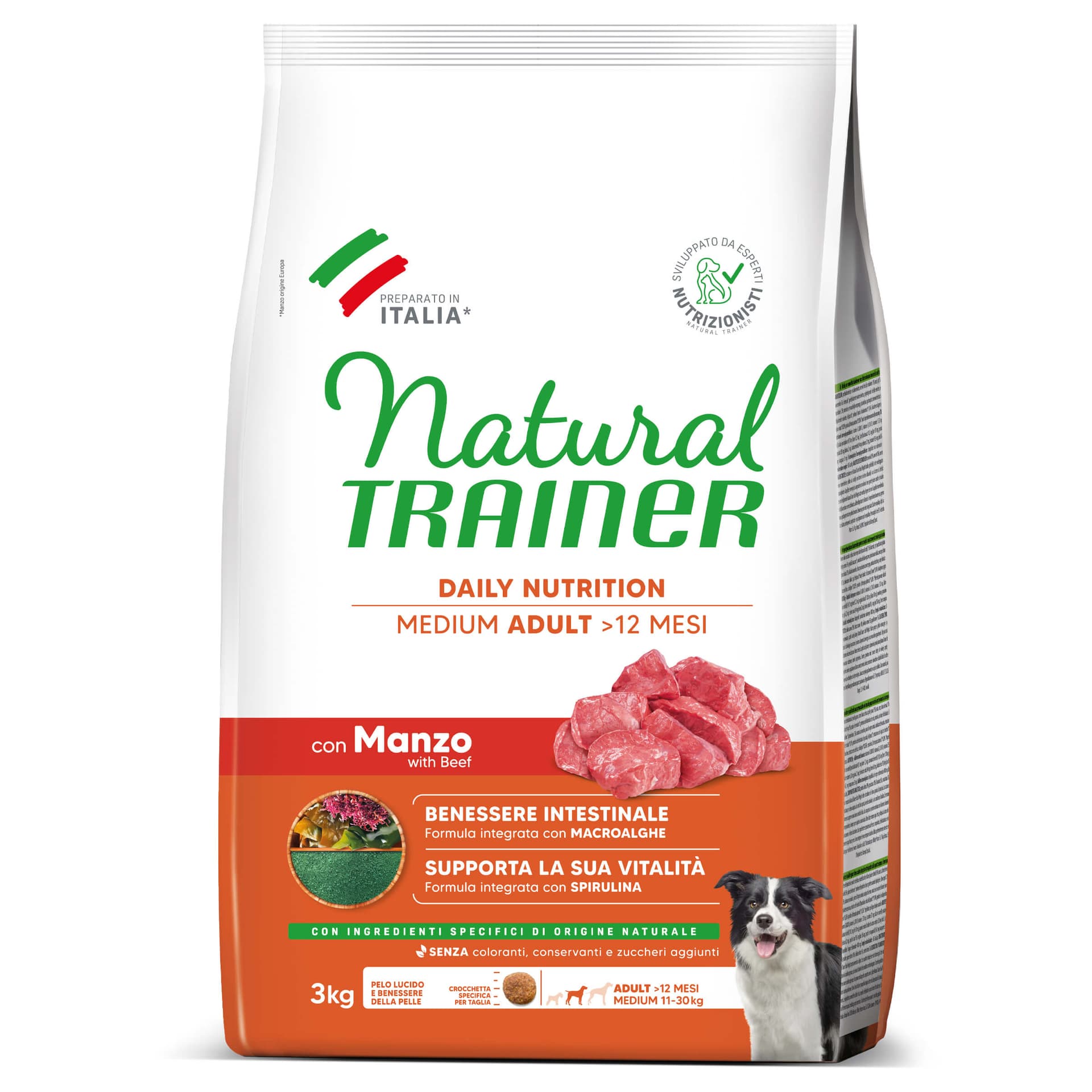 Natural Medium Adult Rind & Reis