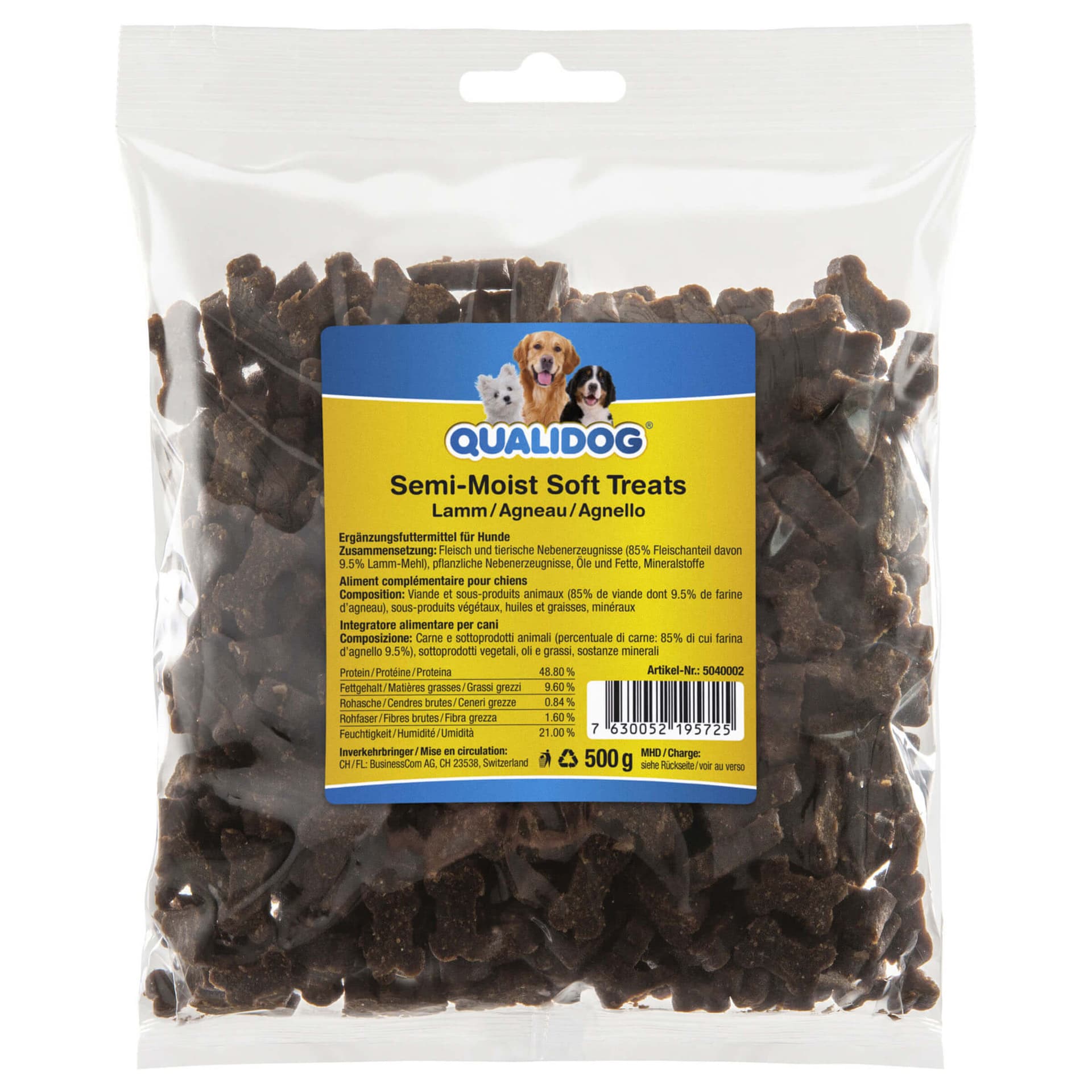 Snacks pour chien Semi-Moist sans gluten Agneau